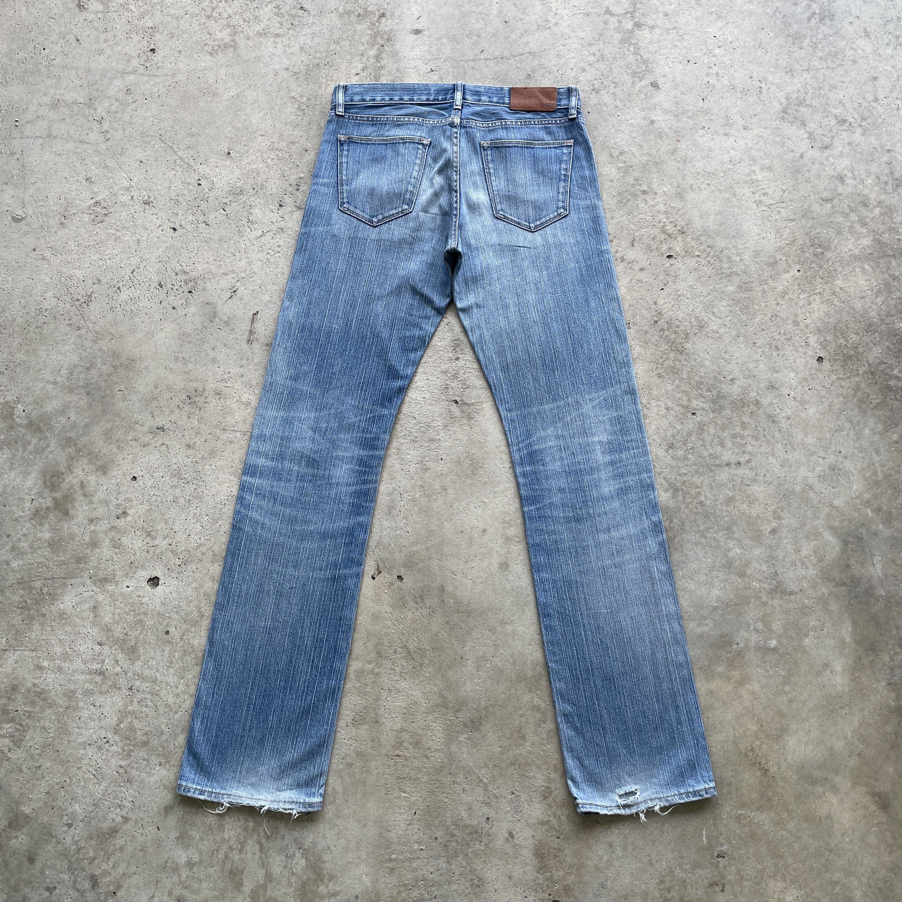 Japanese Brand VINTAGE JAPANESE BRAND FADED DENIM PANTS JEANS W31x32.5 Size US 31 - 12 Thumbnail
