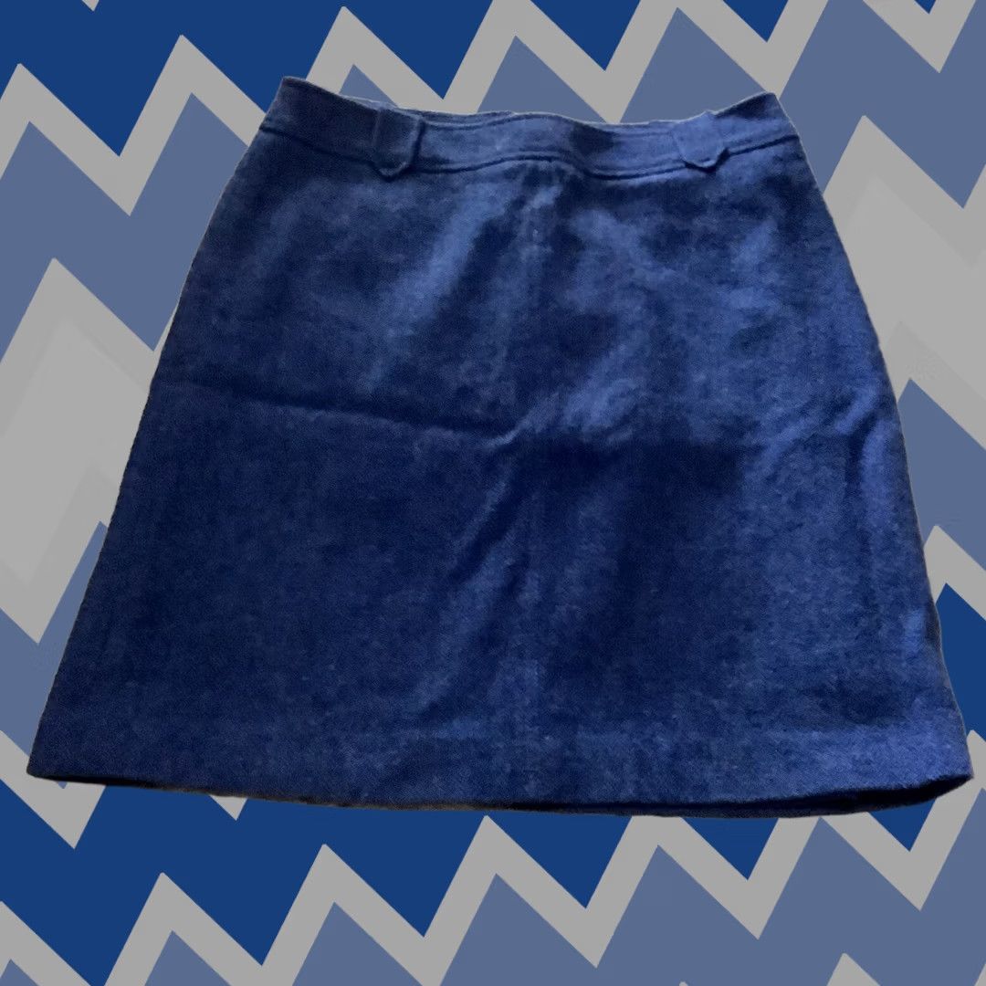 Talbots Talbots Skirt Womens Size 2 Pencil Straight Wool Blue Zip Career Classic Dry Clean Only Regular Short Lined Womens Size 26" / US 2 / IT 38 - 1 Thumbnail