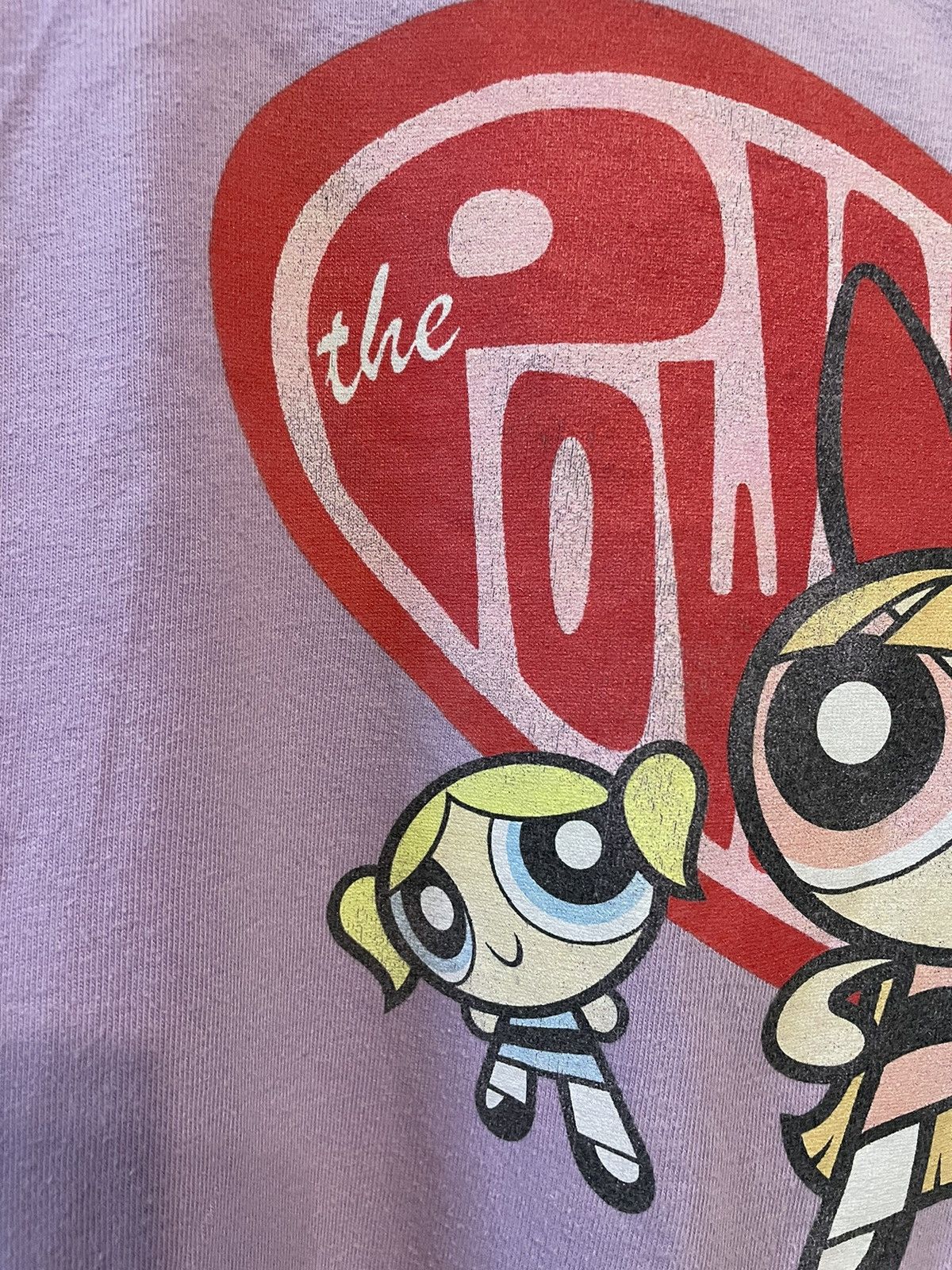 Cartoon Network × Vintage Powerpuff Girls Lilac Cartoon Network Tshirt Size US M / EU 48-50 / 2 - 3 Thumbnail