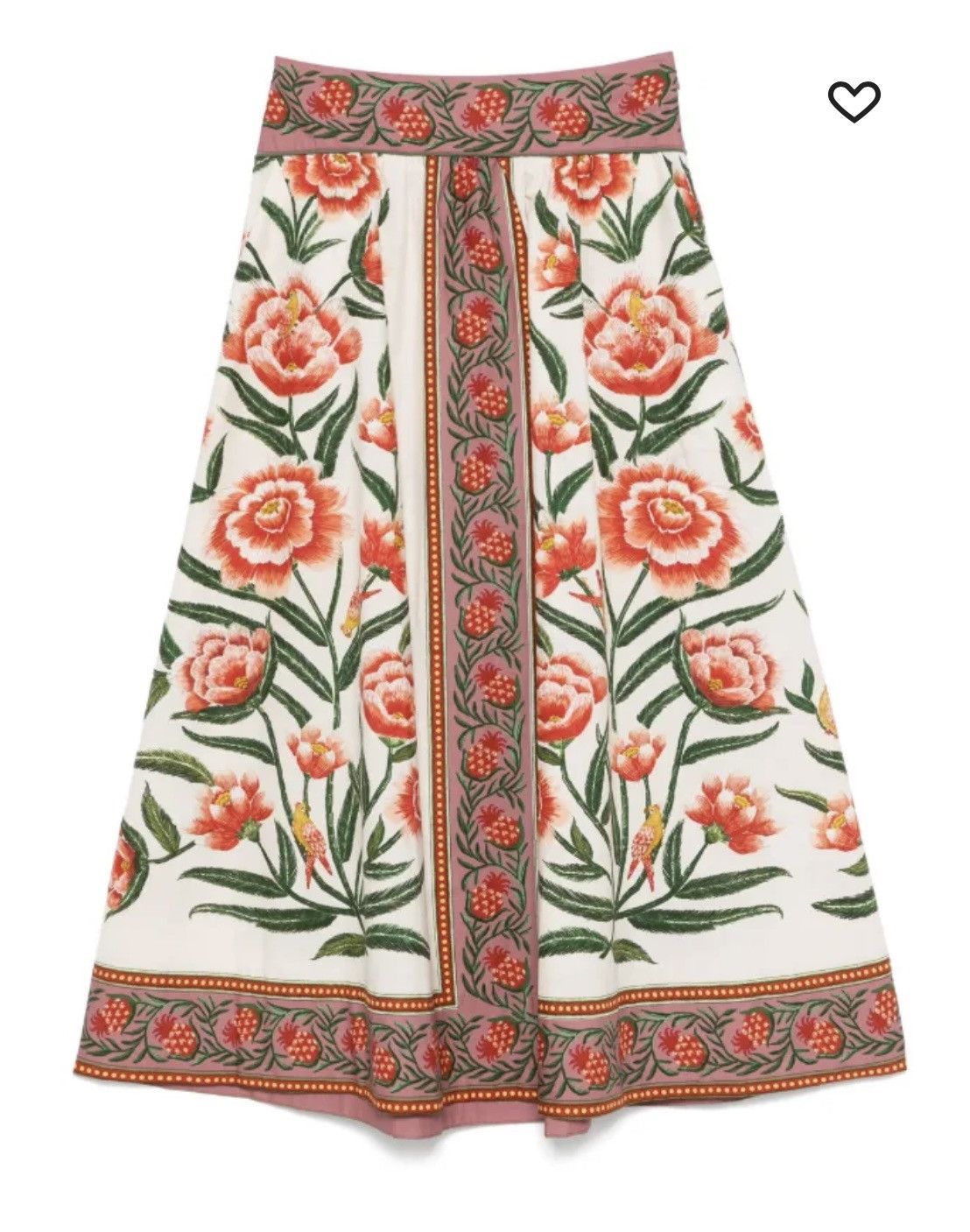 Farm Rio New Season FARM Rio Ainika midi skirt Size 27" / US 4 / IT 40 - 5 Thumbnail