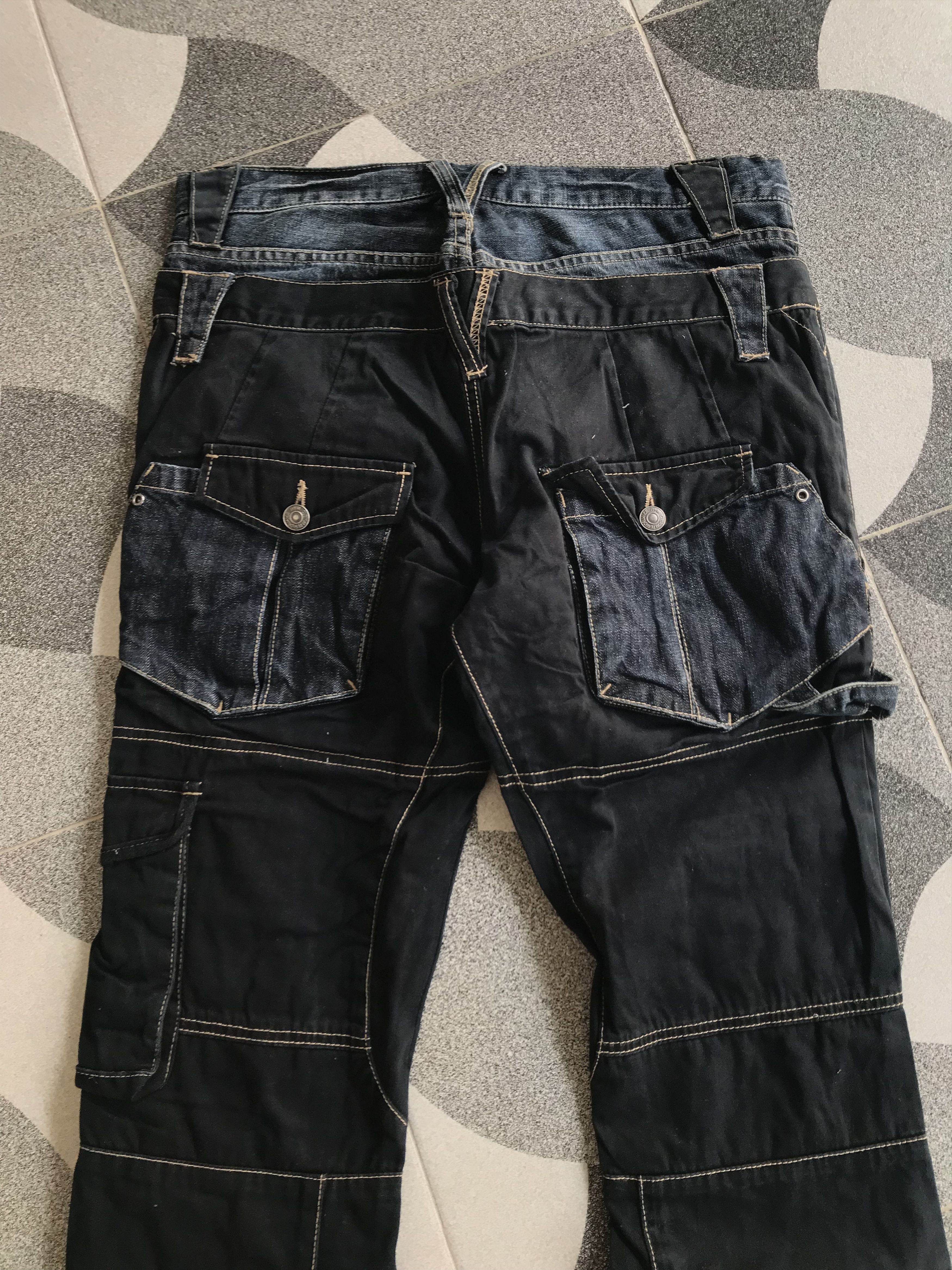 PPFM Y2K PPFM Double Waist Multipocket Cargo Pants Size US 34 / EU 50 - 4 Thumbnail