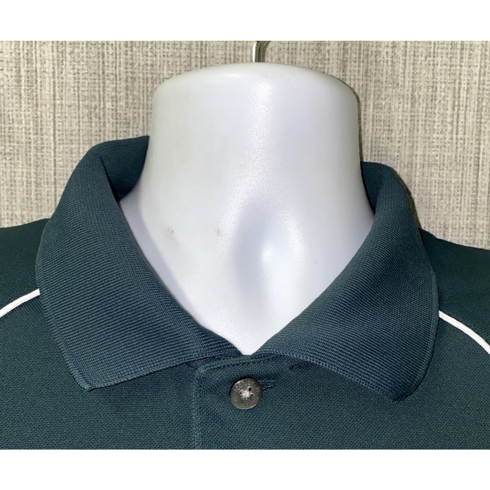 Footjoy FootJoy Shirt Mens Green Short Sleeve Golf Polo Size L Size US L / EU 52-54 / 3 - 3 Thumbnail