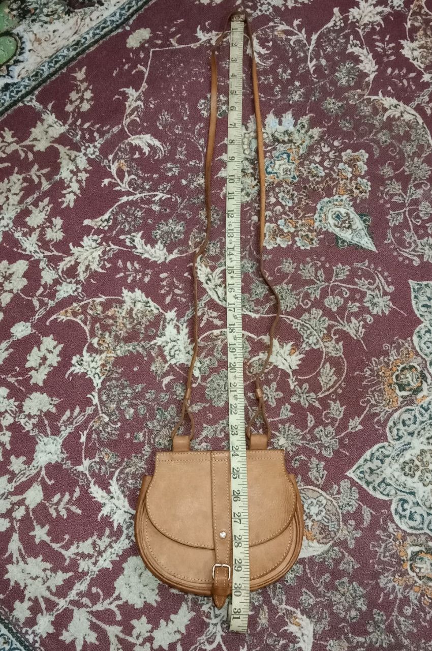 Genuine Leather Vintage Genuine Leather Mini Saddle Crossbody Bag Size ONE SIZE - 13 Thumbnail