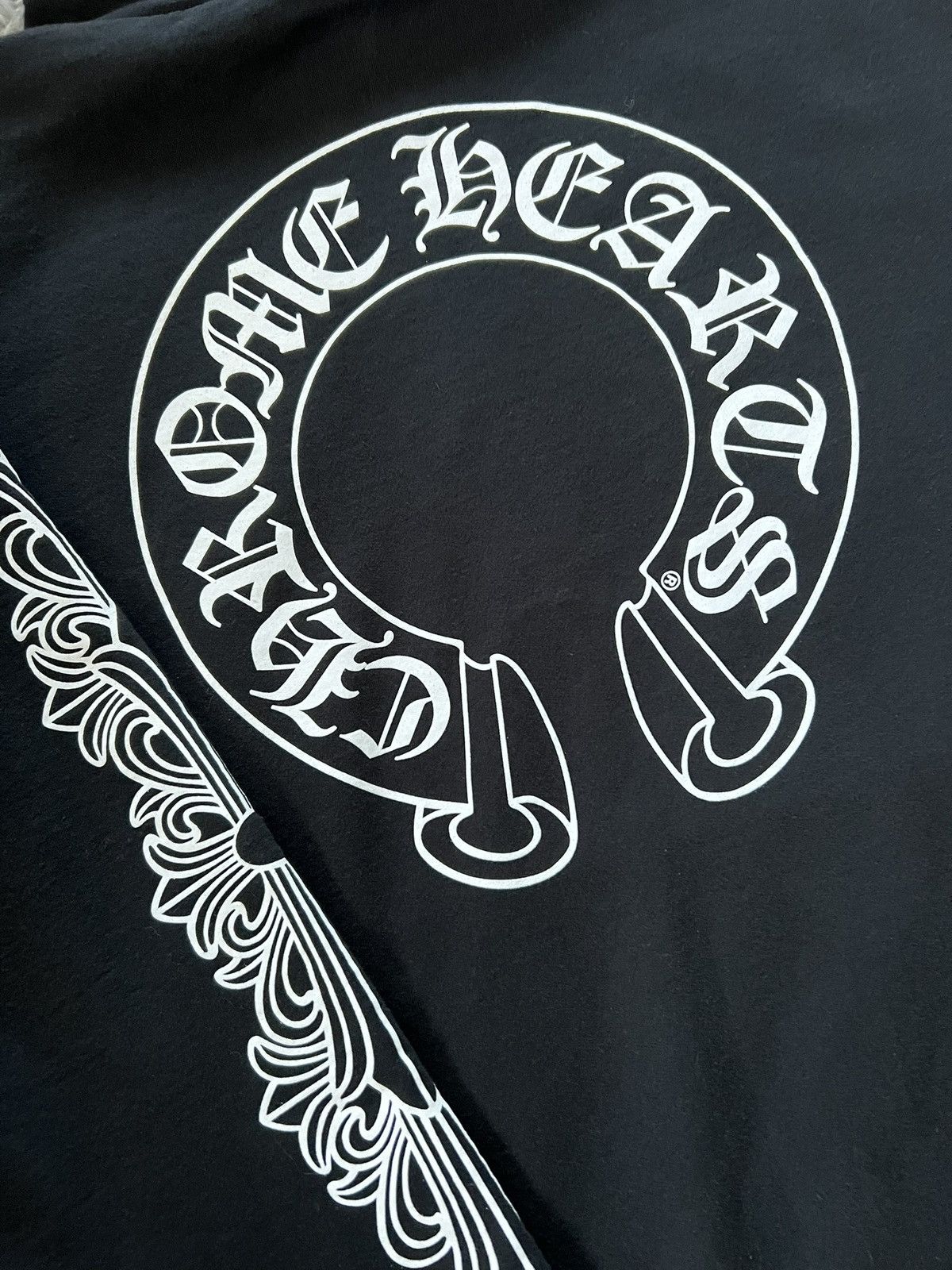 Chrome Hearts Chrome Hearts Floral Horseshoe Hoodie Size US L / EU 52-54 / 3 - 4 Thumbnail