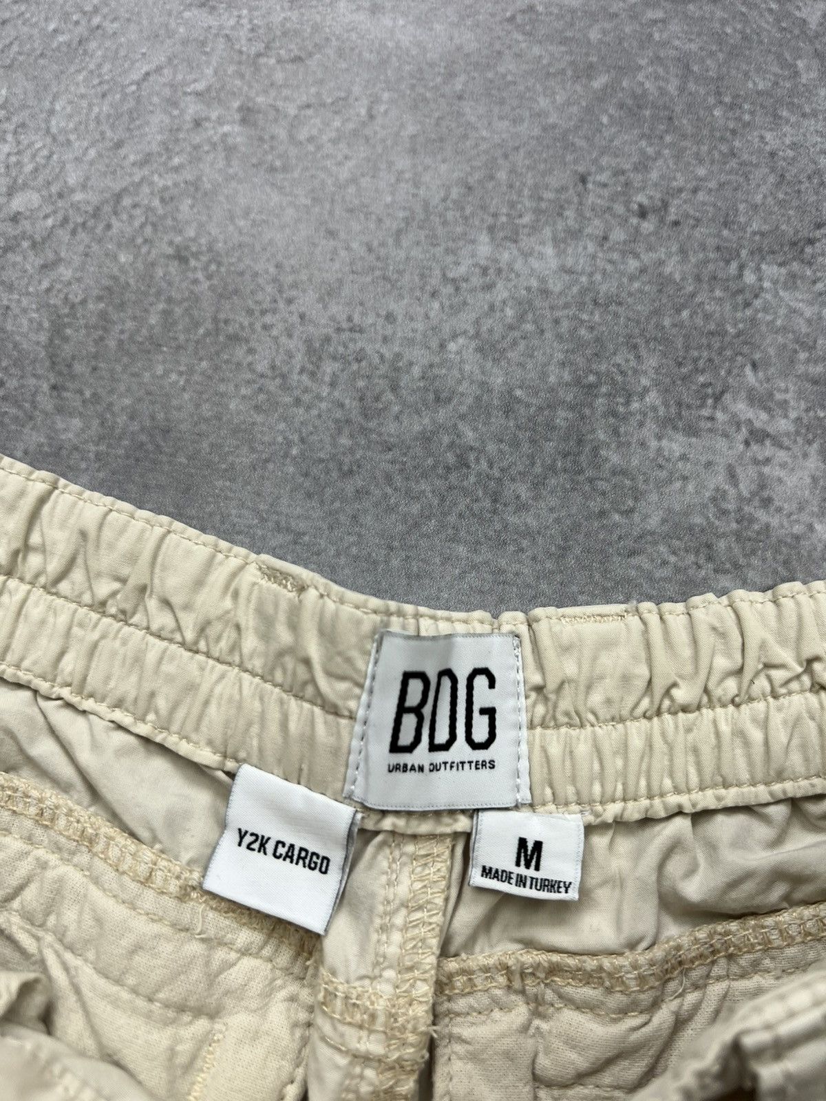 Bdg BDG Wide Cargo Pants Y2K White Size 28" / US 6 / IT 42 - 6 Thumbnail