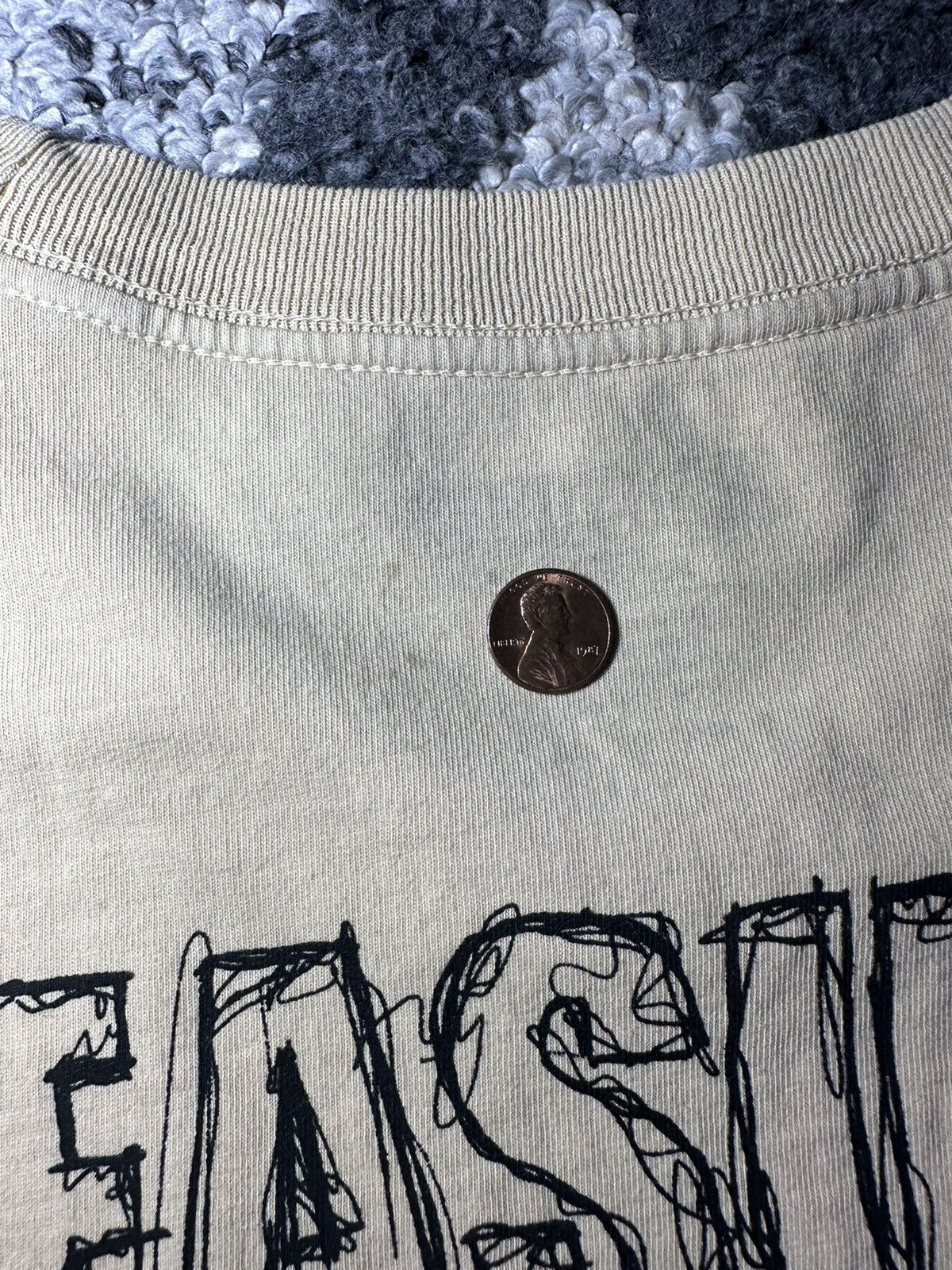 Pleasures × Travis Scott Pleasures x Don Toliver Scribble tee Size US L / EU 52-54 / 3 - 6 Thumbnail