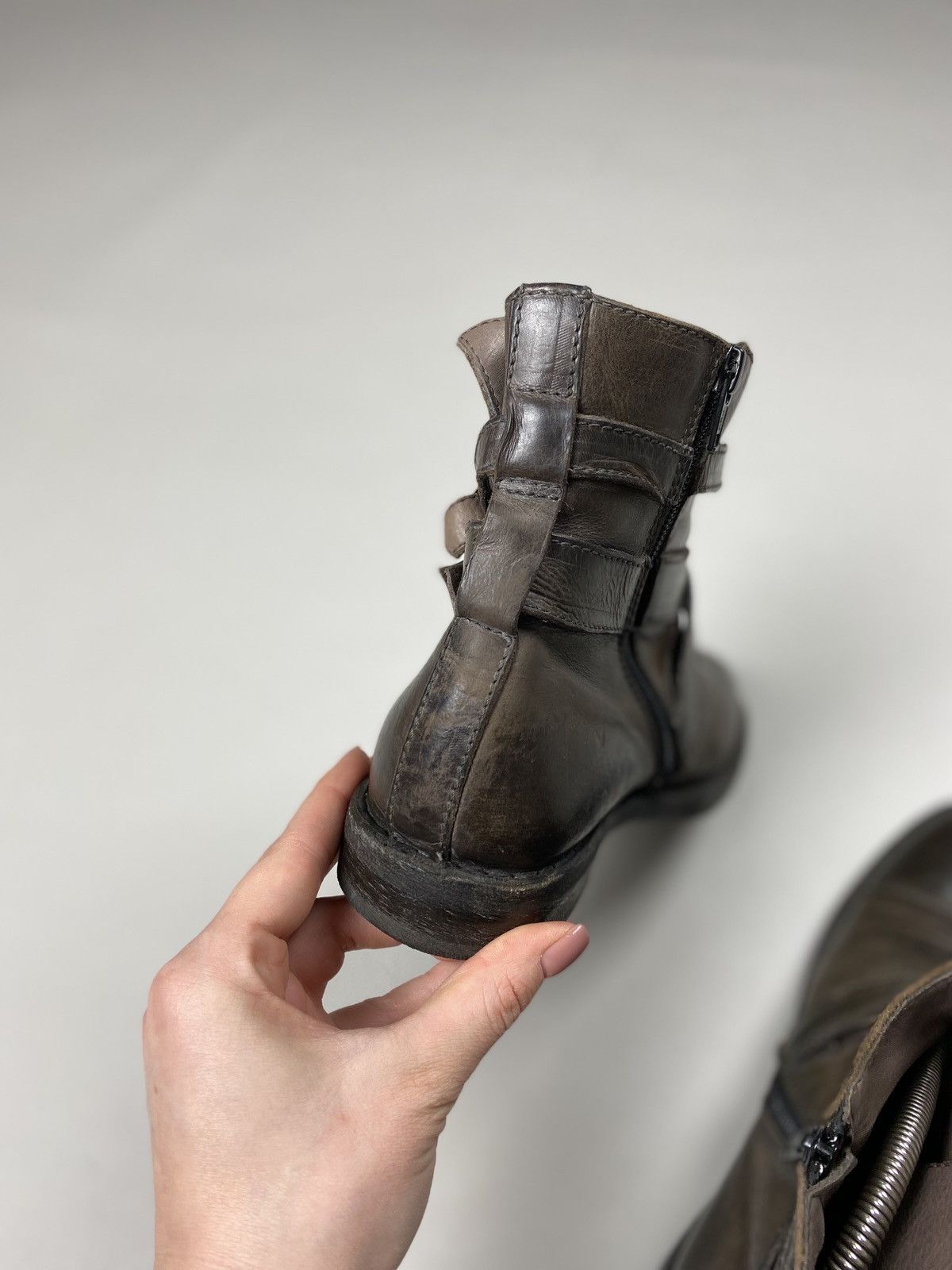 MoMA MOMA ladies avant-garde leather ankle biker boots size 38 Size US 8 / IT 38 - 15 Thumbnail