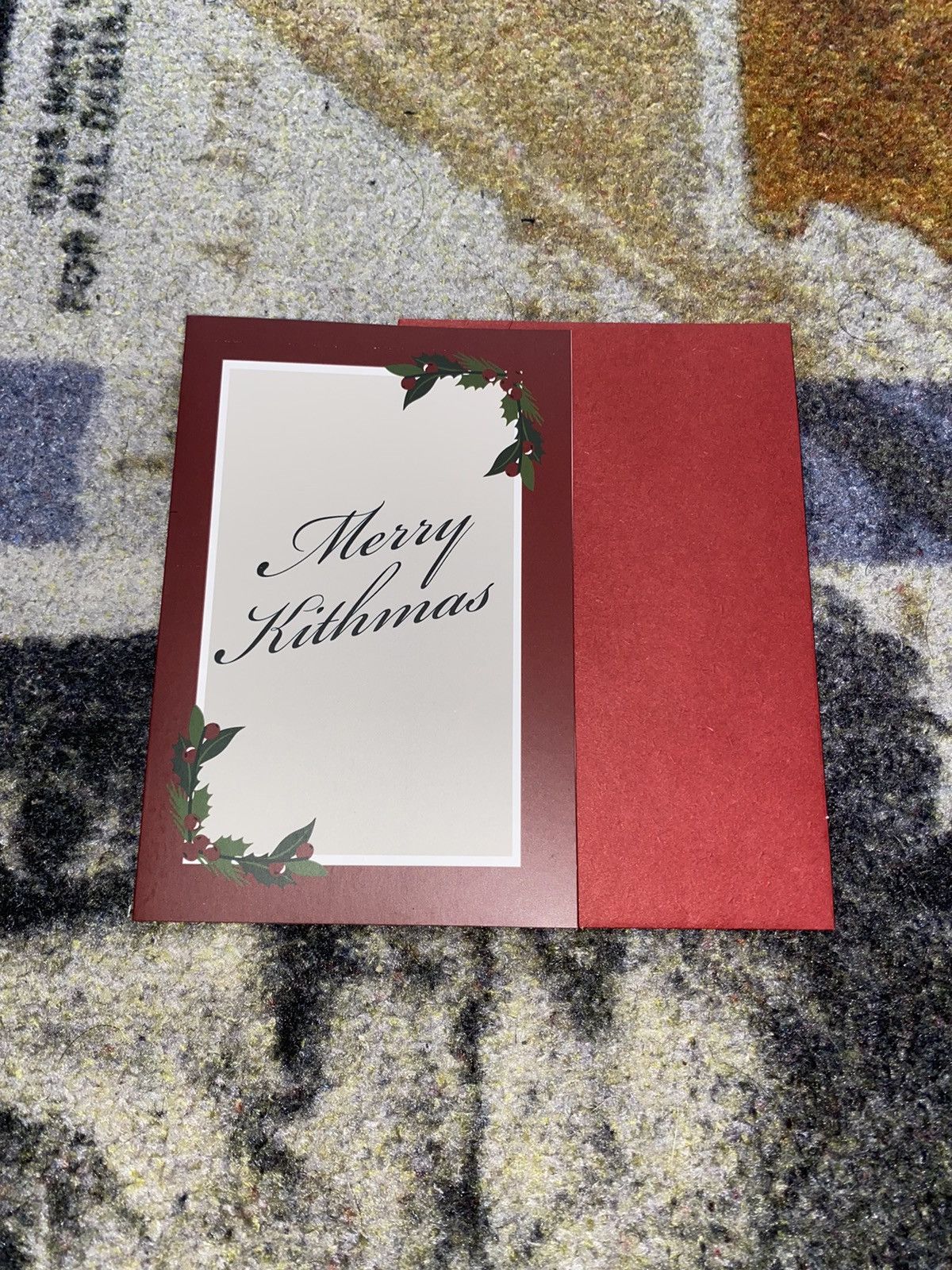 Kith KITH KITHMAS HOLIDAY CARD (WITH ENVELOPE) Size ONE SIZE - 1 Thumbnail