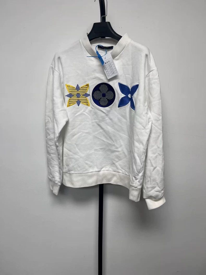 Louis Vuitton Louis Vuitton Monogram color-block floral-print embroidere Size US S / EU 44-46 / 1 - 1 Thumbnail