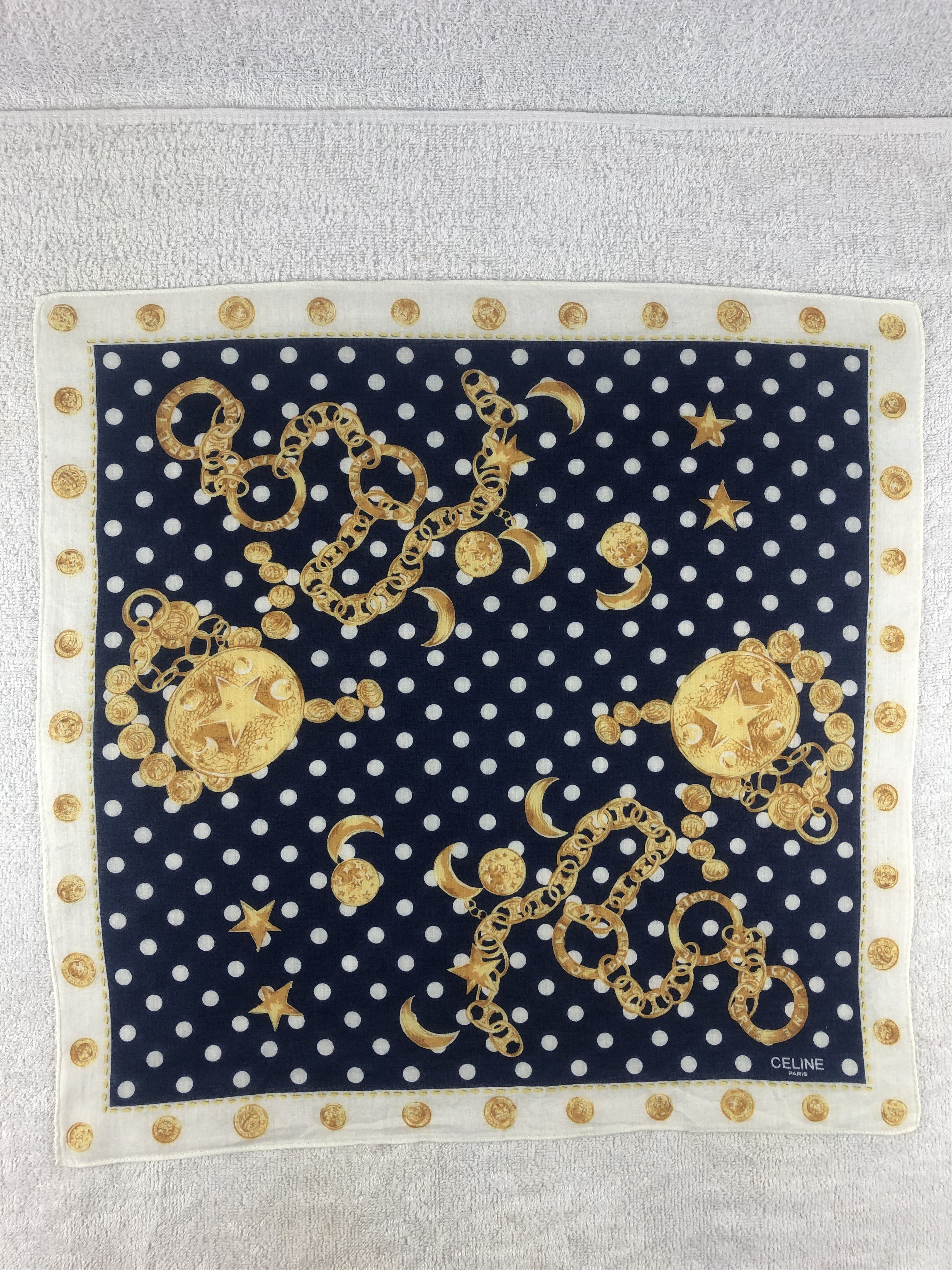 Celine Celine Handkerchief / Bandana / Neckerchief Size ONE SIZE - 3 Thumbnail