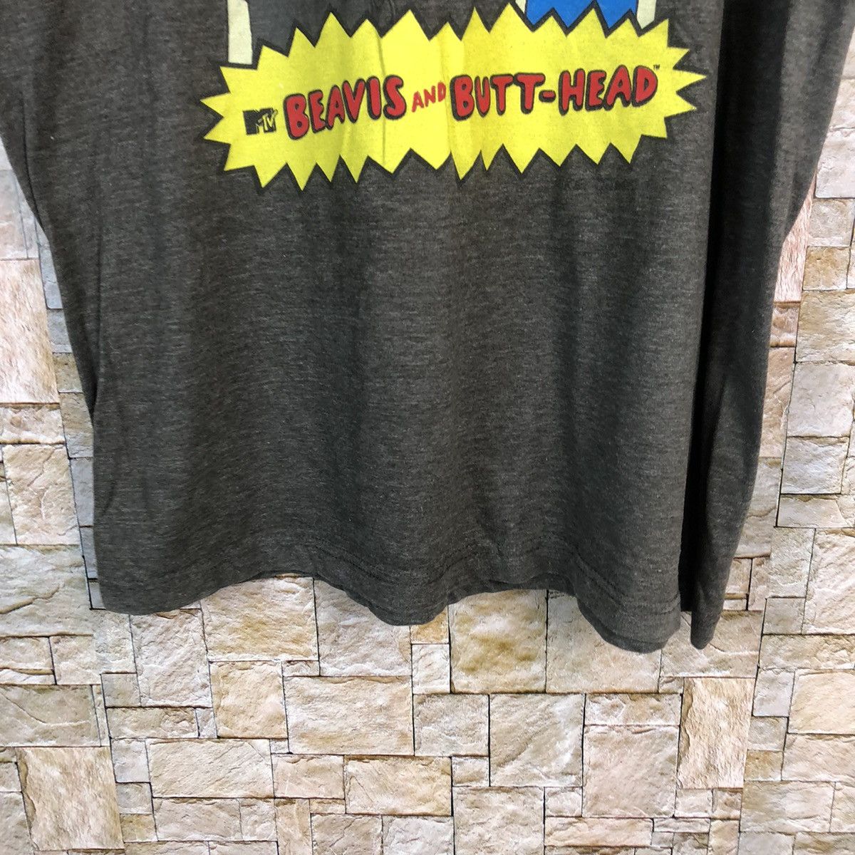 Cartoon Network Bravis But Head Brown Tee #A552 Size US M / EU 48-50 / 2 - 6 Thumbnail