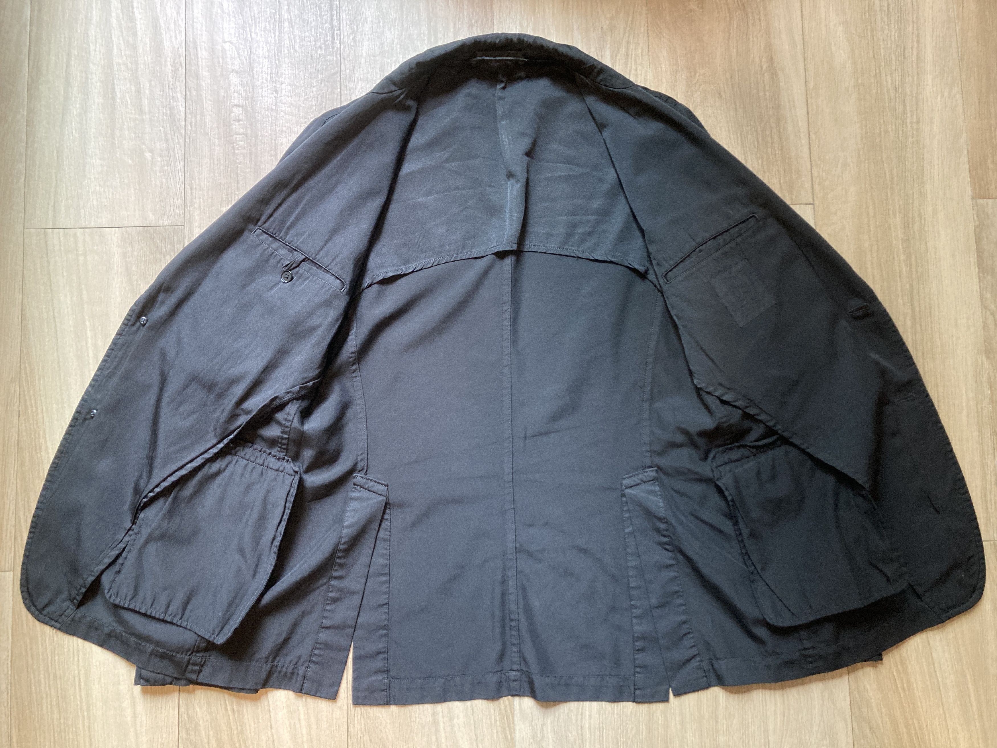 Yohji Yamamoto YYPH Pour Home Rare Black Label Blazer Jacket Size US L / EU 52-54 / 3 - 6 Thumbnail