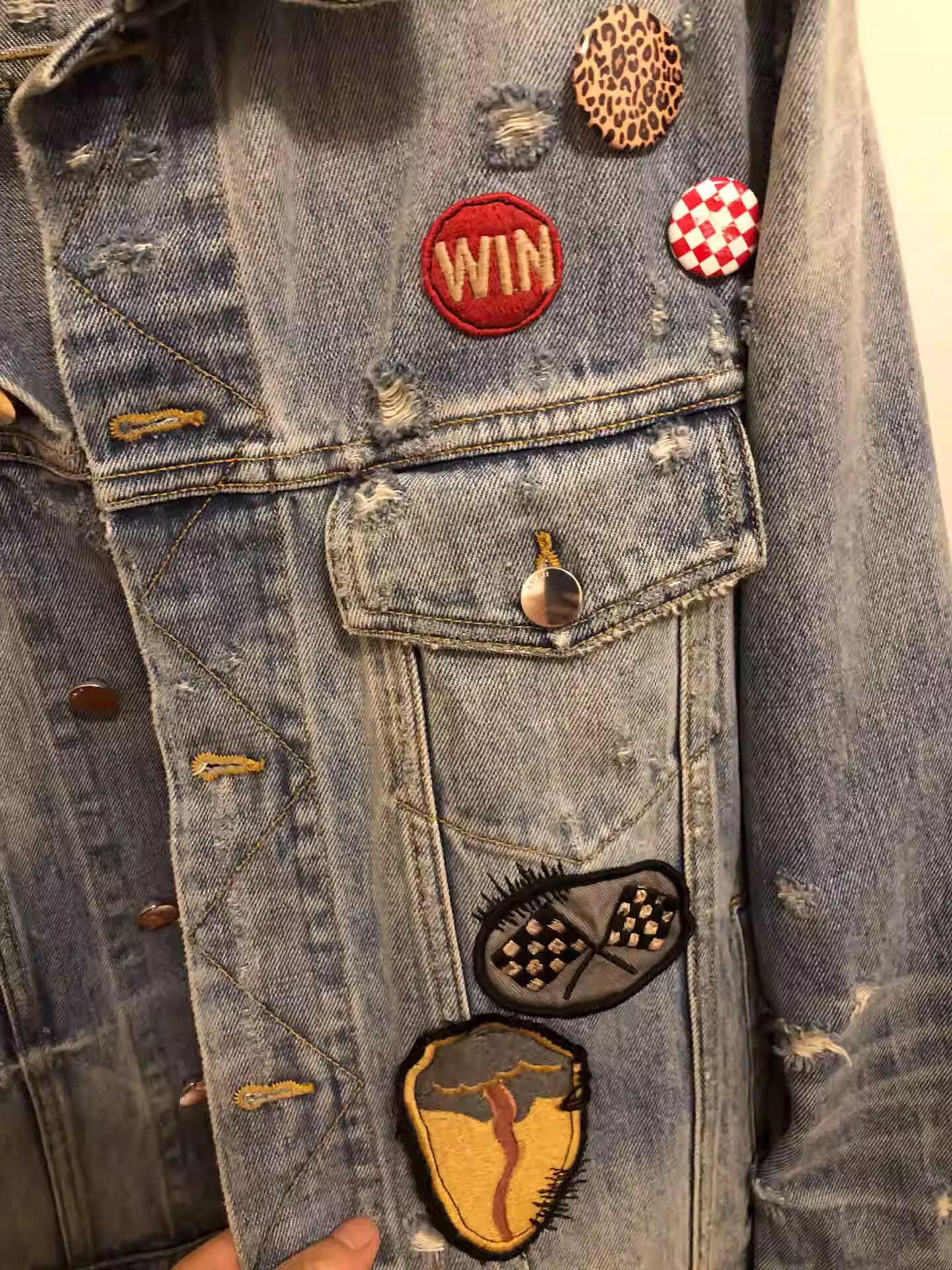 Amiri vintage denim jacket