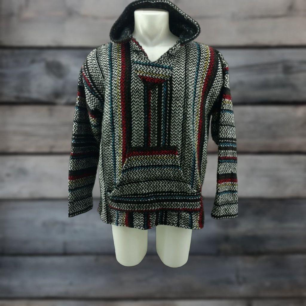 Vintage Baja Joe Mexico Unisex Hippie Baja Skater Surfer Pullover Hoodie Size Large Size US L / EU 52-54 / 3 - 1 Thumbnail