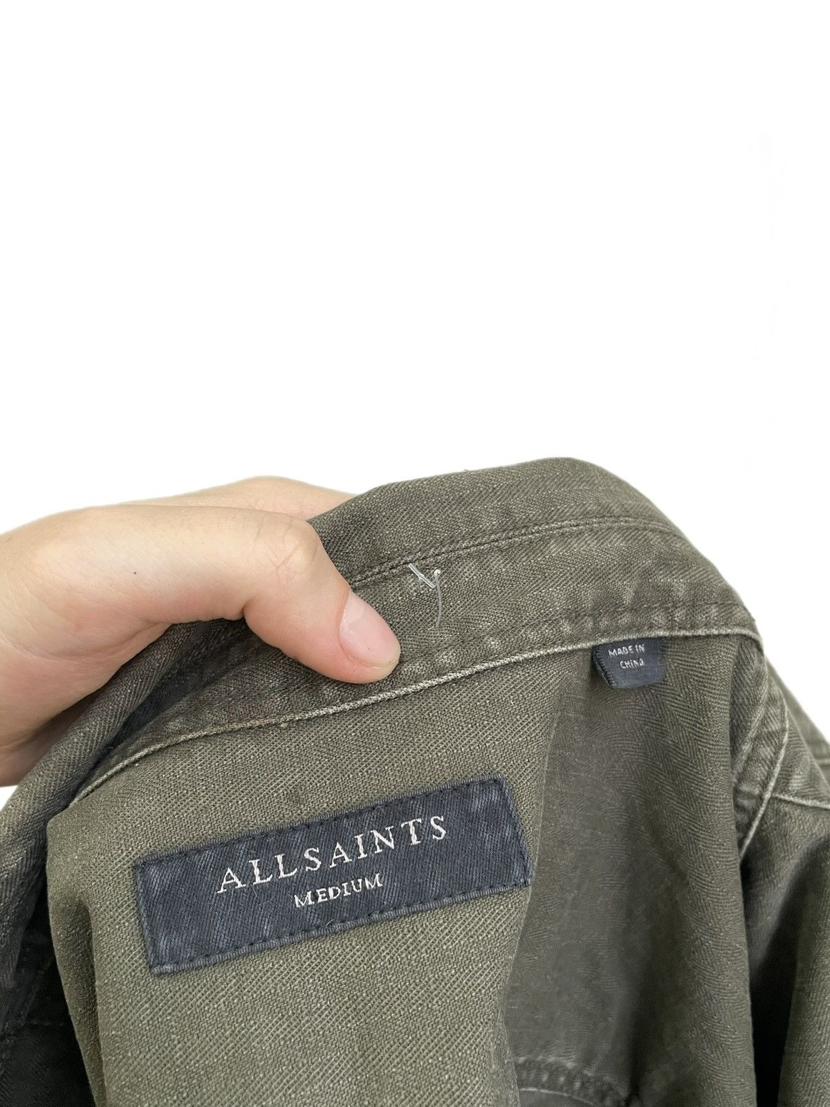 Allsaints All Saints green military jacket rare vintage style Size US M / EU 48-50 / 2 - 7 Thumbnail