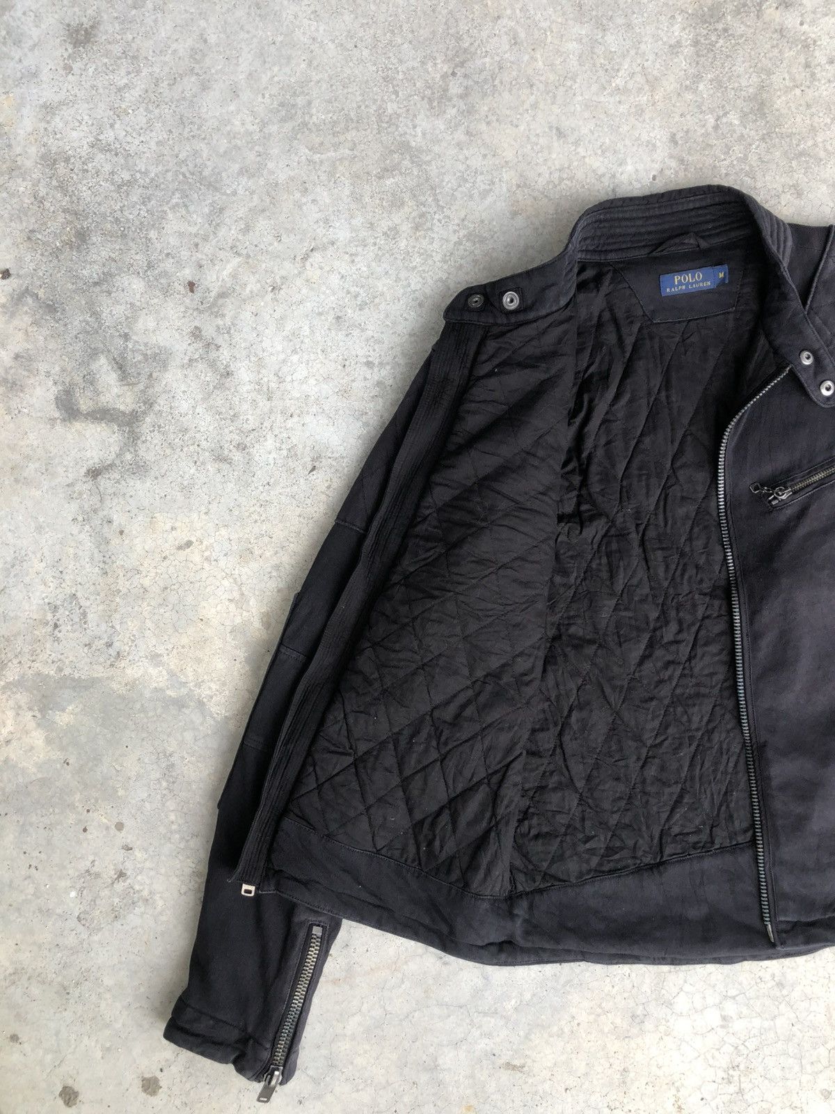 Polo Ralph Lauren Polo Ralph Lauren Biker Jacket Size US M / EU 48-50 / 2 - 17 Thumbnail