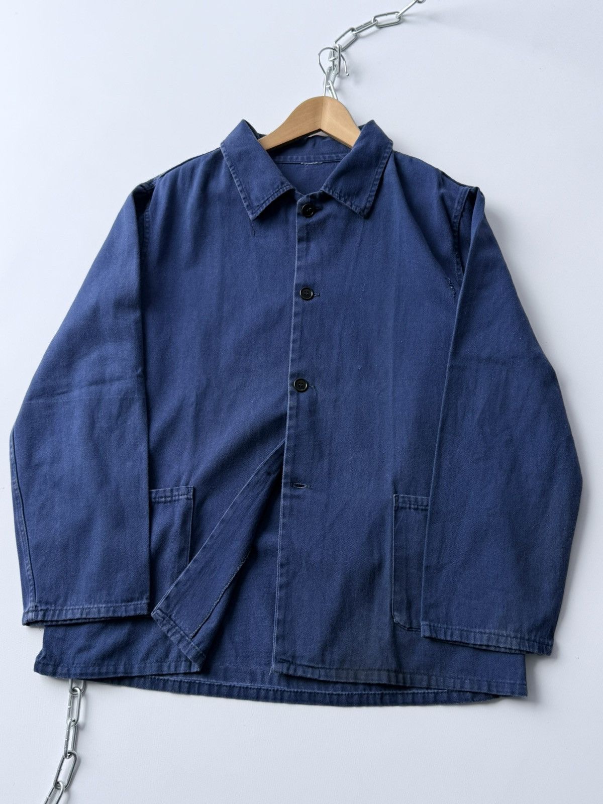 Vetra Vintage 80s French Sanfor Chore Workwear Jacket Size US XL / EU 56 / 4 - 1 Thumbnail