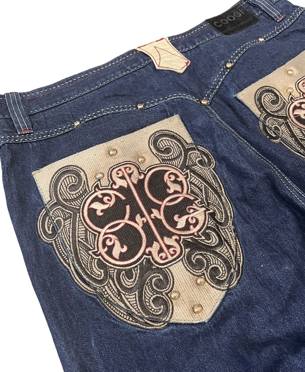 Coogi × Vintage Coogi Hip Hop Jeans 00s Size US 40 / EU 56 - 4 Thumbnail