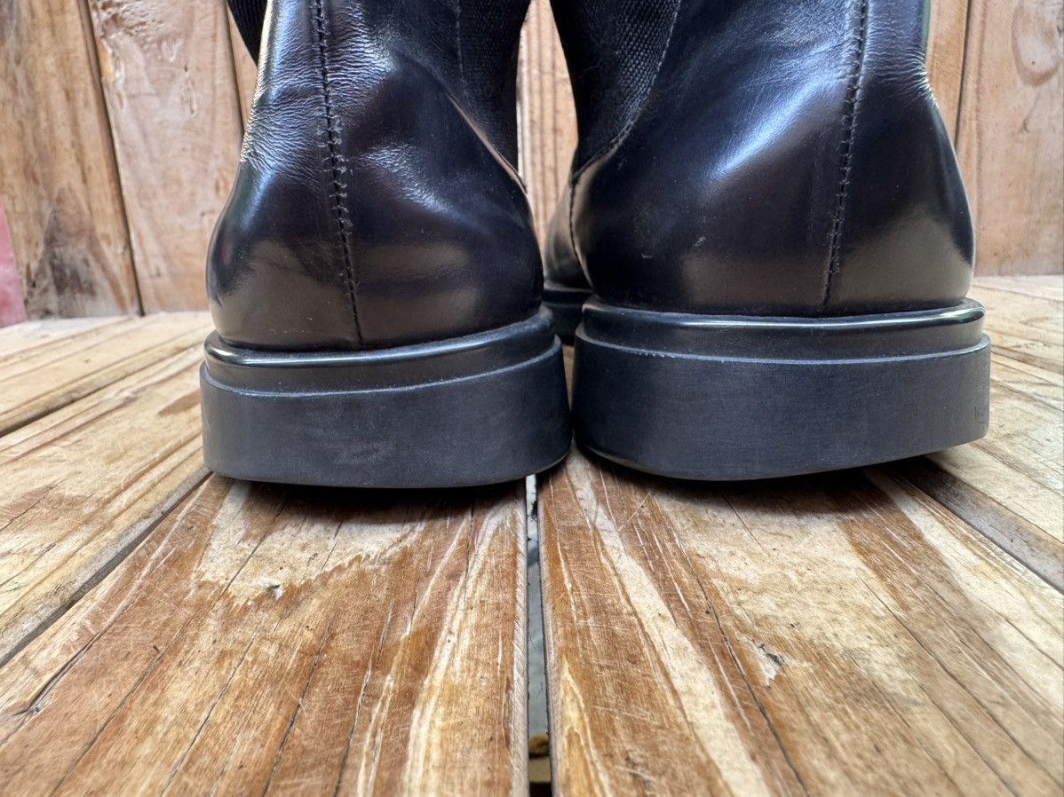 Prada Prada Men’s shinny patent black leather boots Sz USA 9 UK 8 Size US 9 / EU 42 - 9 Thumbnail