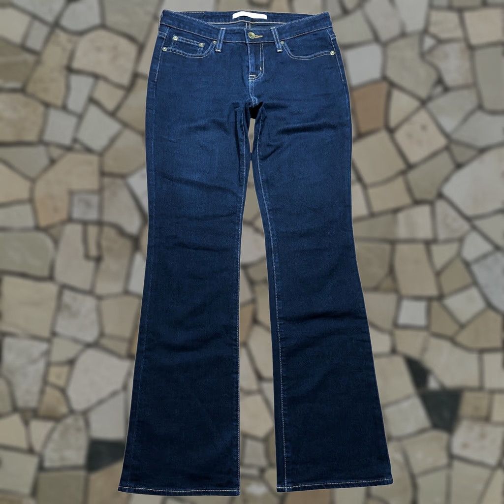 Denime BIG STAR Jeans Womens 27 31 Inseam Bootcut Stretch Denim Blue Low Rise 5-Pocket USA Cowboy Color Blue Size 27 Womens Regular Size 27" / US 4 / IT 40 - 1 Thumbnail