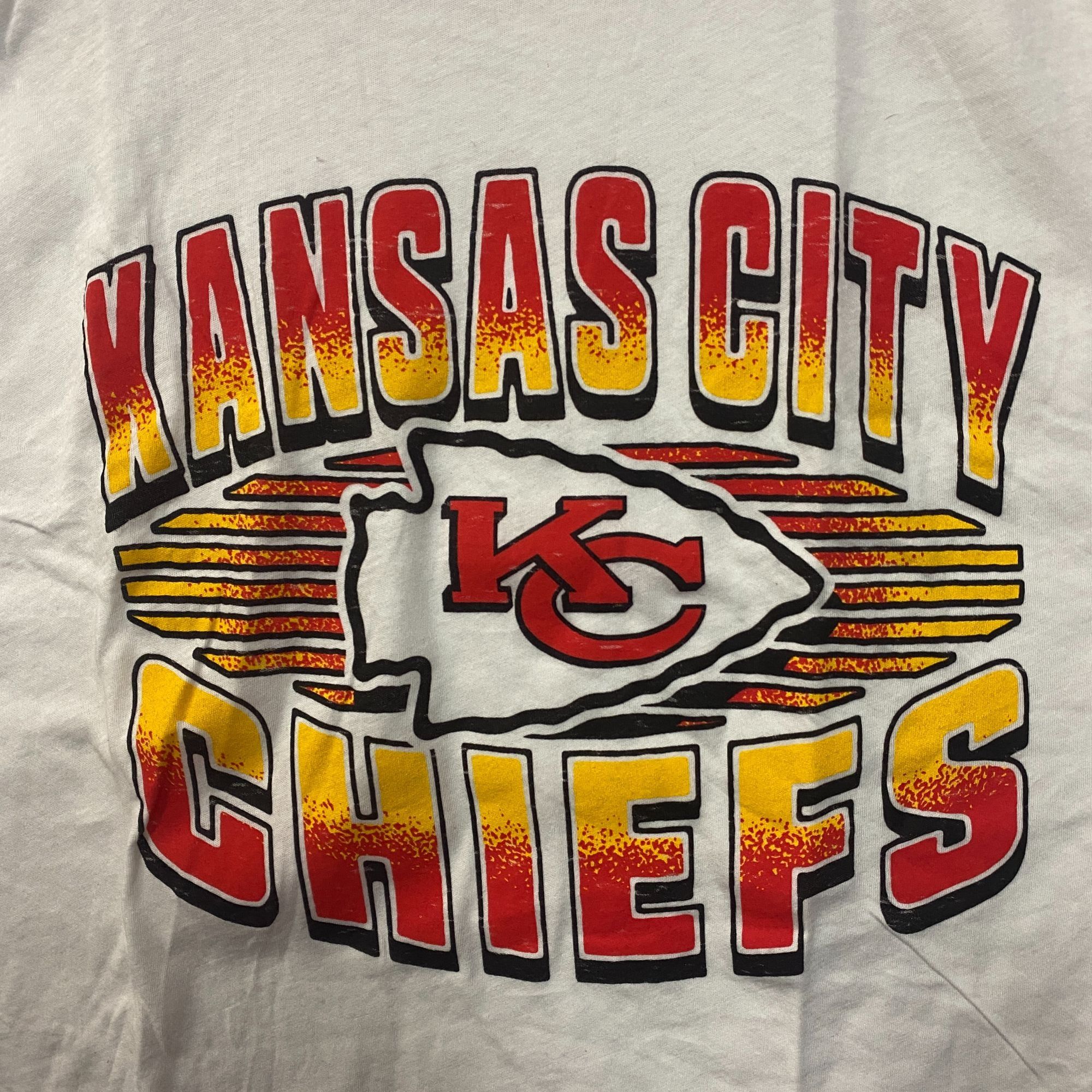 Junk Food Junk Food NFL Kansas City Chiefs Sleeveless Cropped T-Shirt Size XXL / US 16-18 / IT 52-54 - 2 Thumbnail