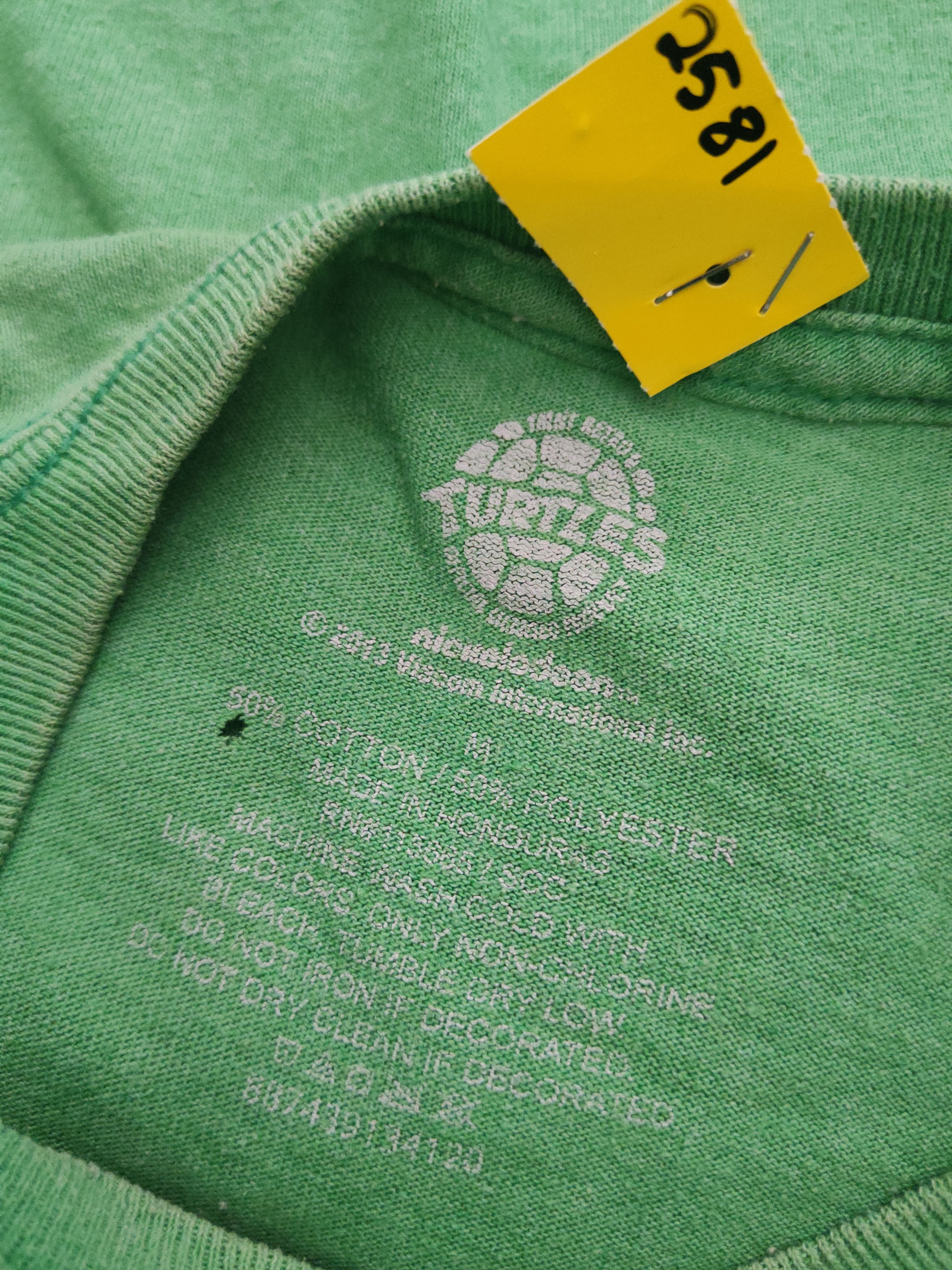 Nickelodeon DL Nickelodeon Green Ninja Turtles T-shirt #2581 Size US M / EU 48-50 / 2 - 13 Thumbnail