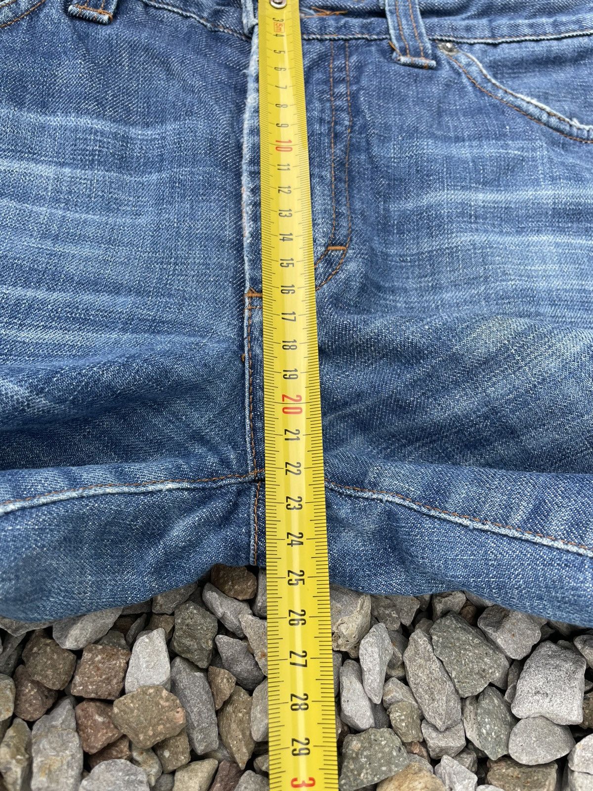Dolce & Gabbana Vintage 00’s Dolce & Gabbana Flared Bootcut Distressed Jeans Size 27" / US 4 / IT 40 - 16 Thumbnail