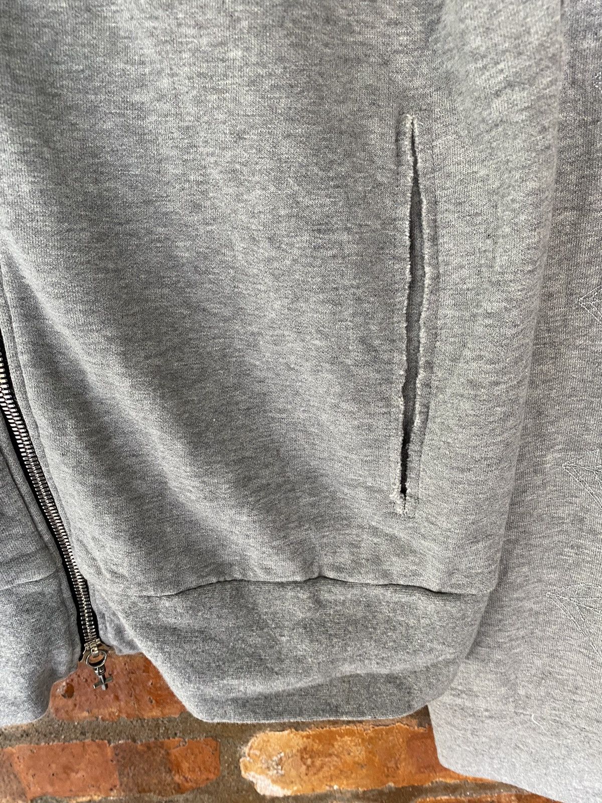 Japanese Brand Cross detailing Zipper Diamond Q9 Made in Japan Size US M / EU 48-50 / 2 - 8 Thumbnail