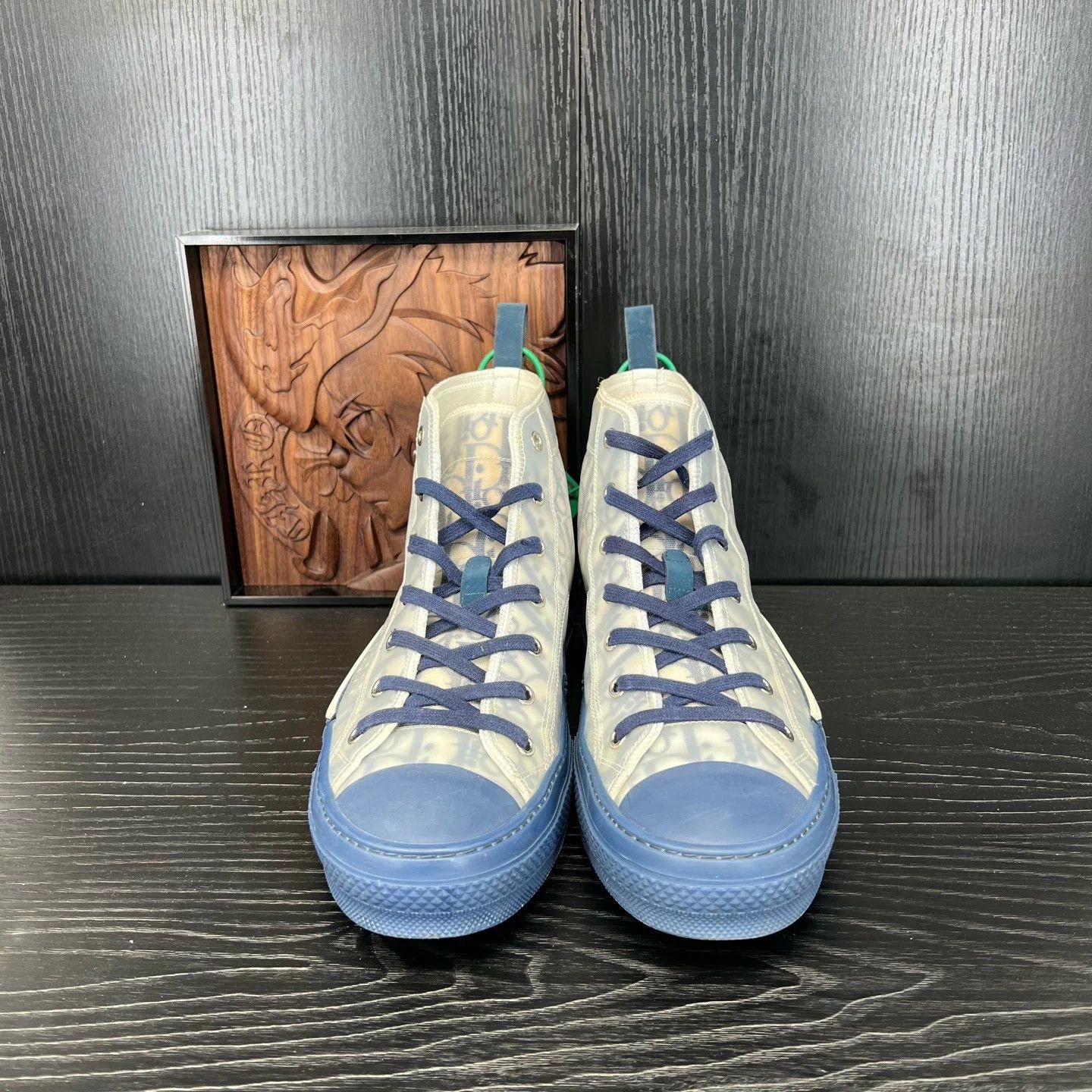 Dior Dior B23 Blue All Over Print Sneakers 42 Size US 9 / EU 42 - 4 Thumbnail