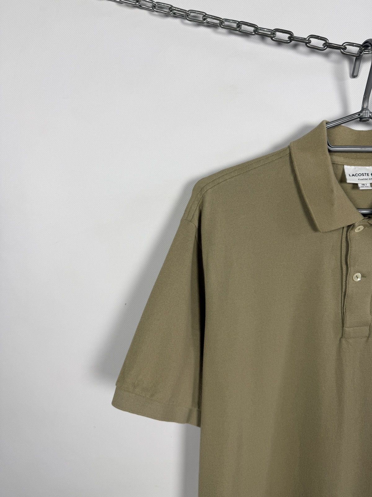 Lacoste Men’s Lacoste Short Sleeve Polo Shirt Crocodile Logo Size 7 Size US XXL / EU 58 / 5 - 3 Thumbnail