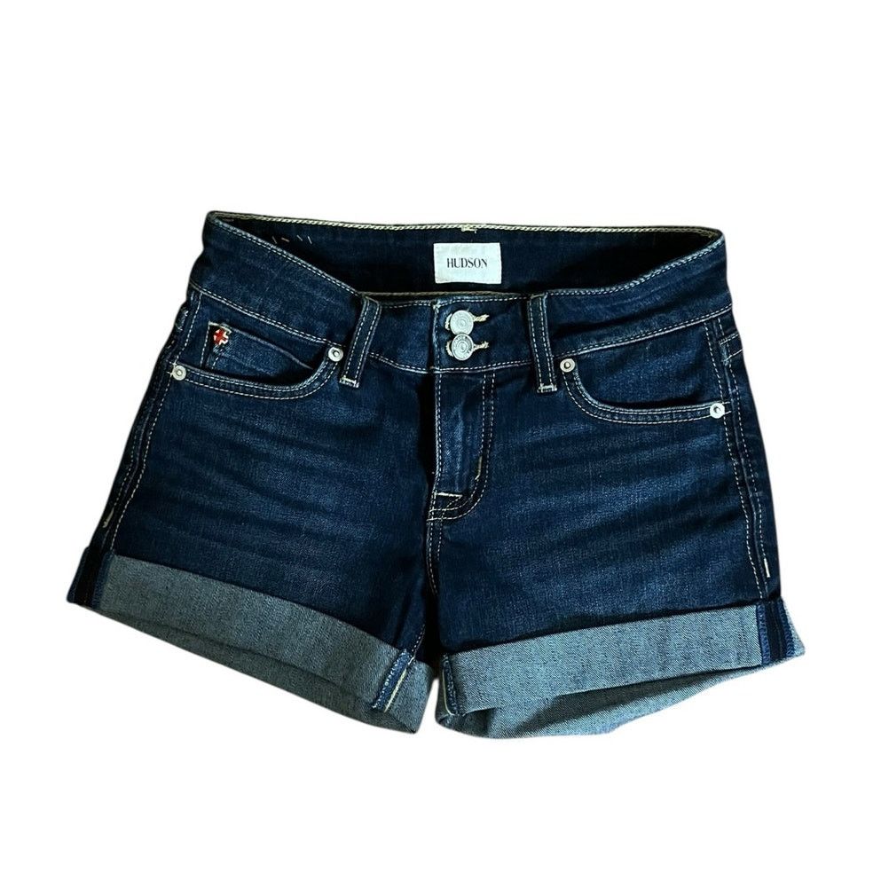 Hudson HUDSON Ruby Jean Shorts Women’s Size 25 Mid Thigh Denim Size 25" / US 0 / IT 36 - 1 Thumbnail
