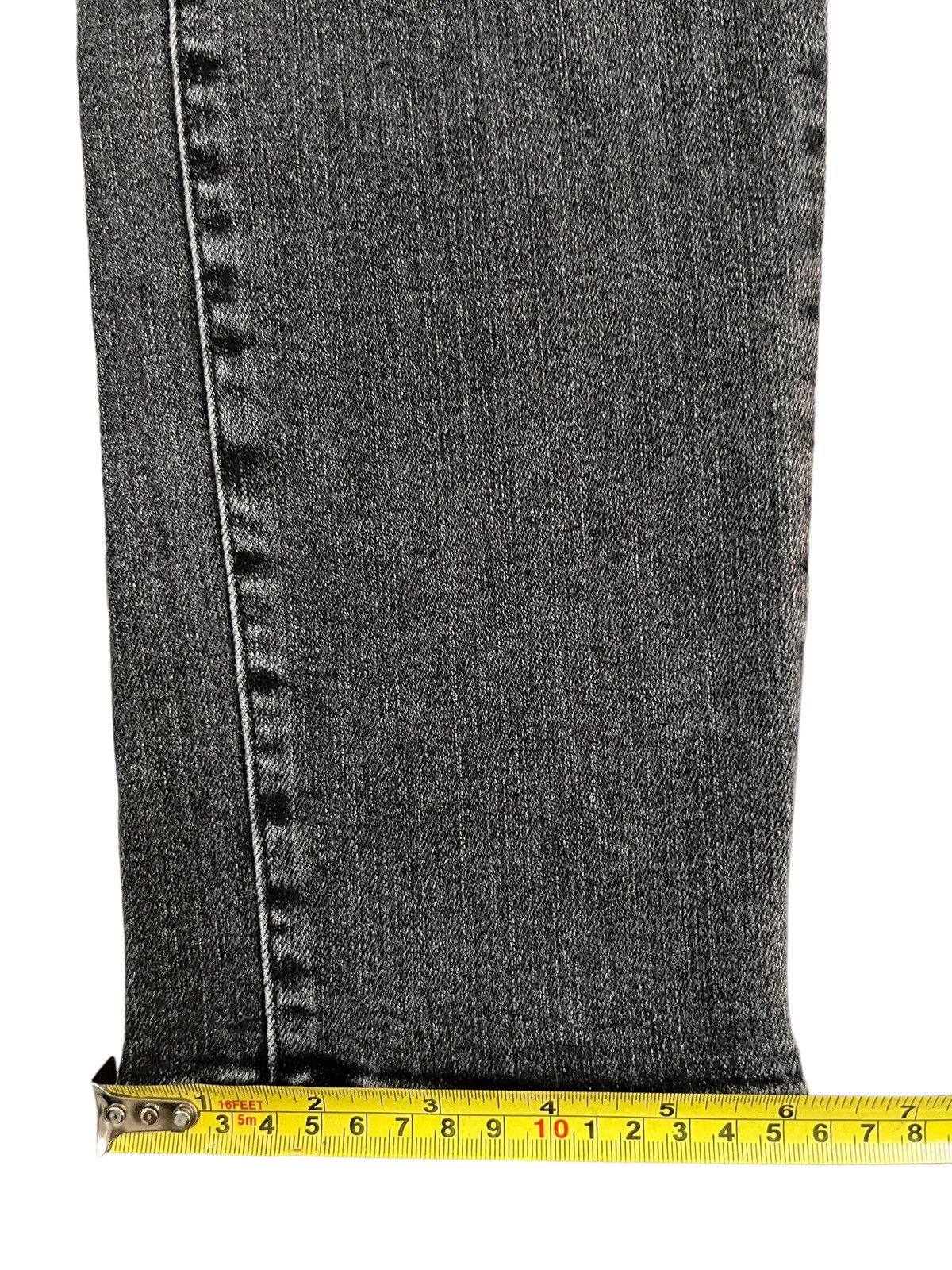 14th Addiction Vintage Japanese Brand Trash Deep Dark Black Distressed Jean Size US 32 / EU 48 - 18 Thumbnail