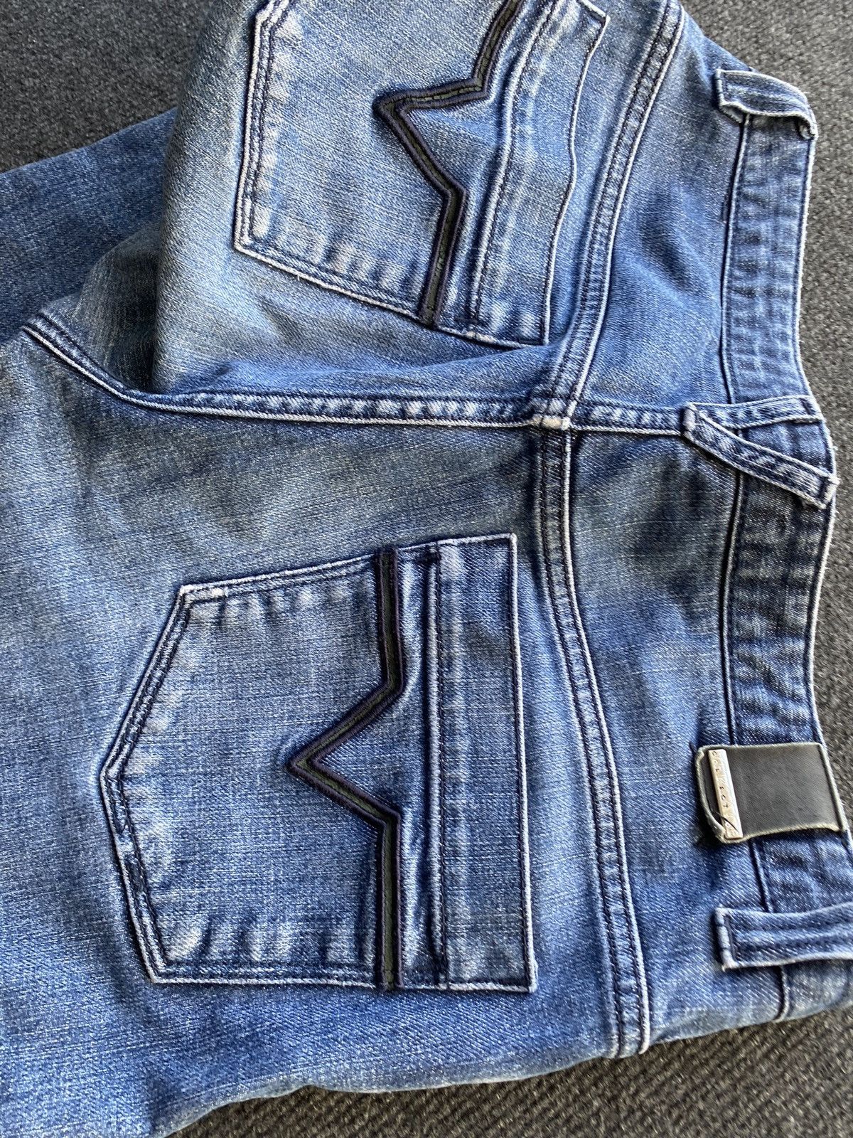 Versace 🔥Versace Luxury mens distressed jeans straight 32 designer Size US 32 / EU 48 - 15 Thumbnail