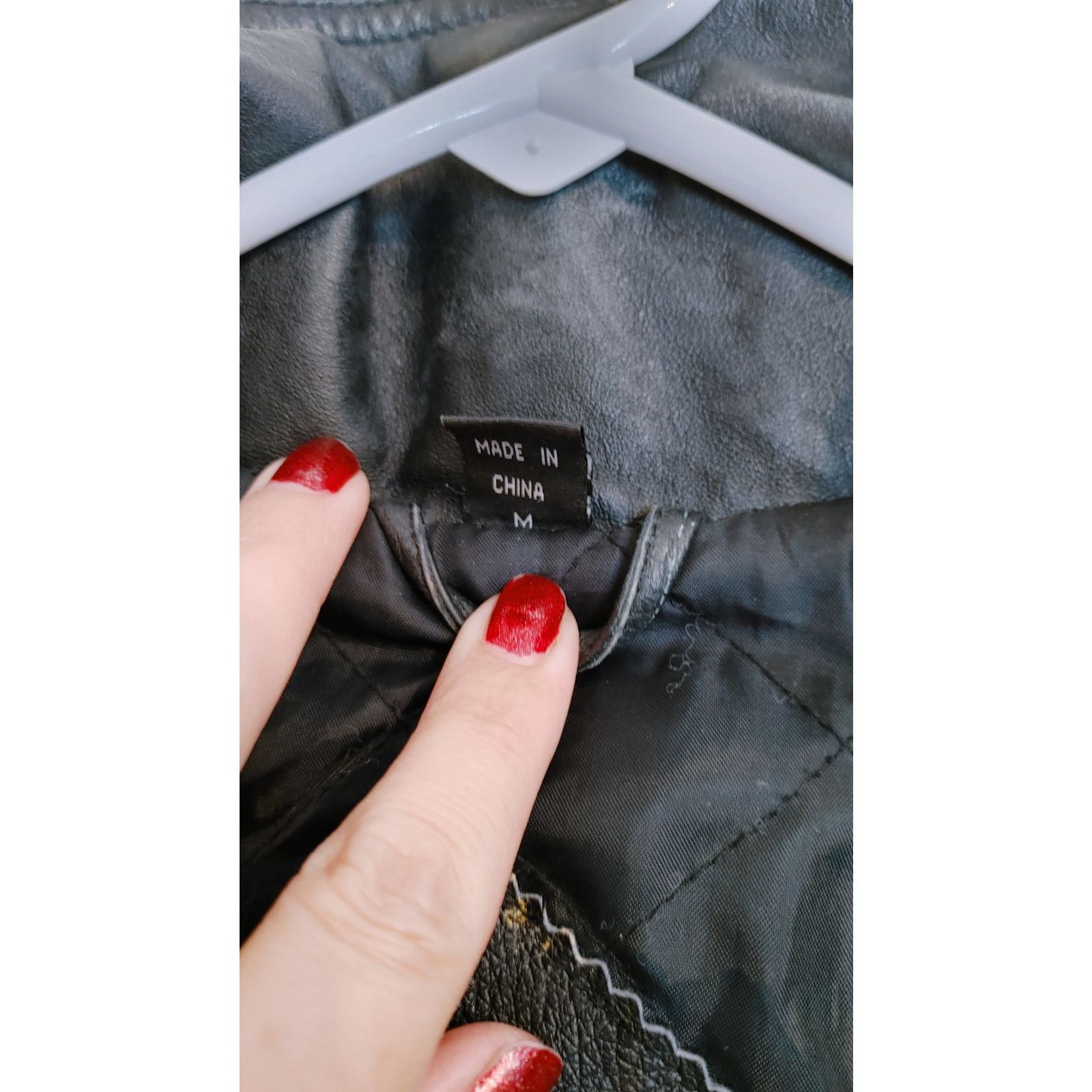 Other Vtg Leather Trench Coat Quilted Liner Hood N.Y.D.A. Medium Size M / US 6-8 / IT 42-44 - 5 Thumbnail
