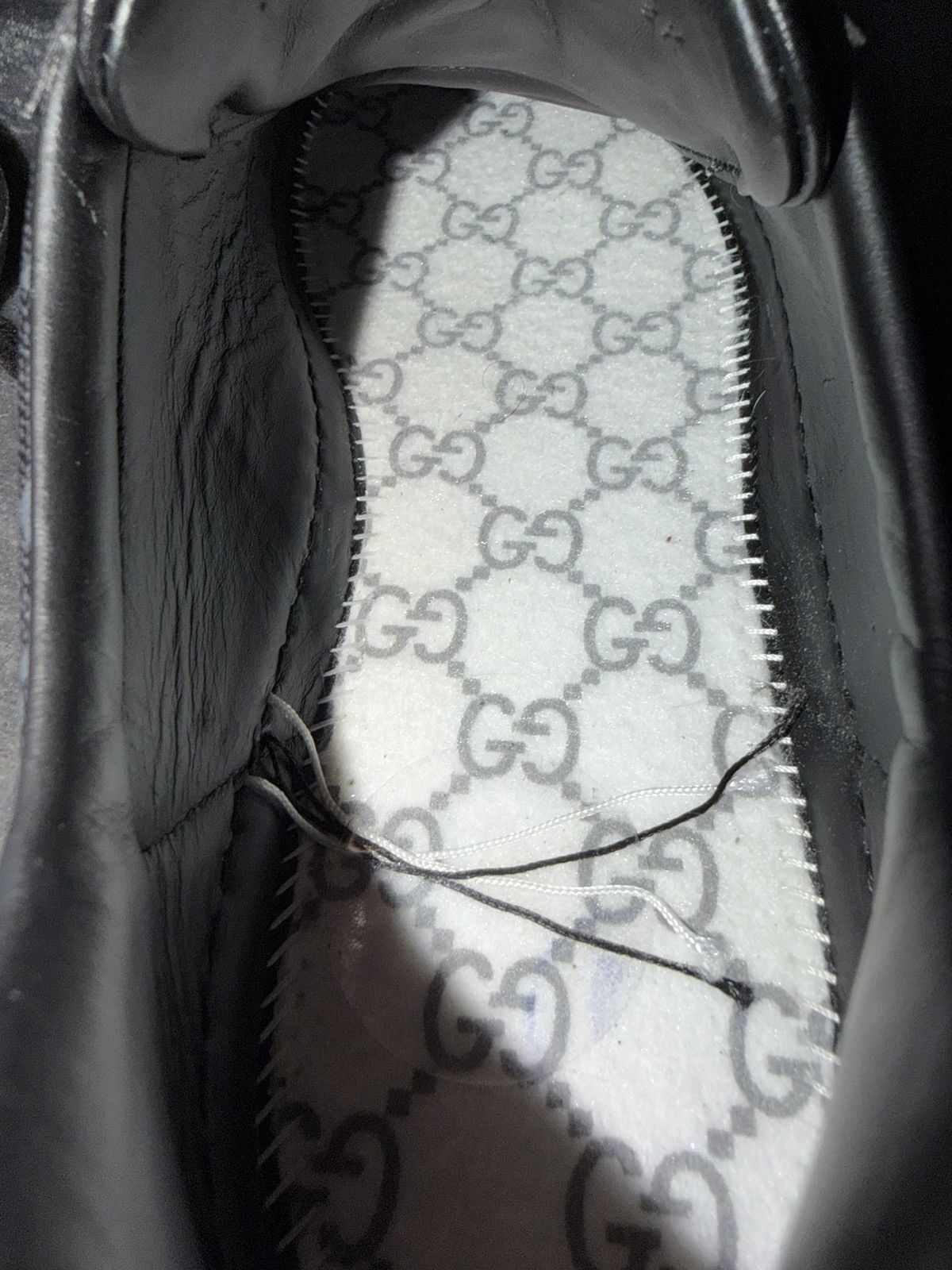 Gucci Gucci Ace GG Supreme Black Size US 8.5 / EU 41-42 - 8 Thumbnail