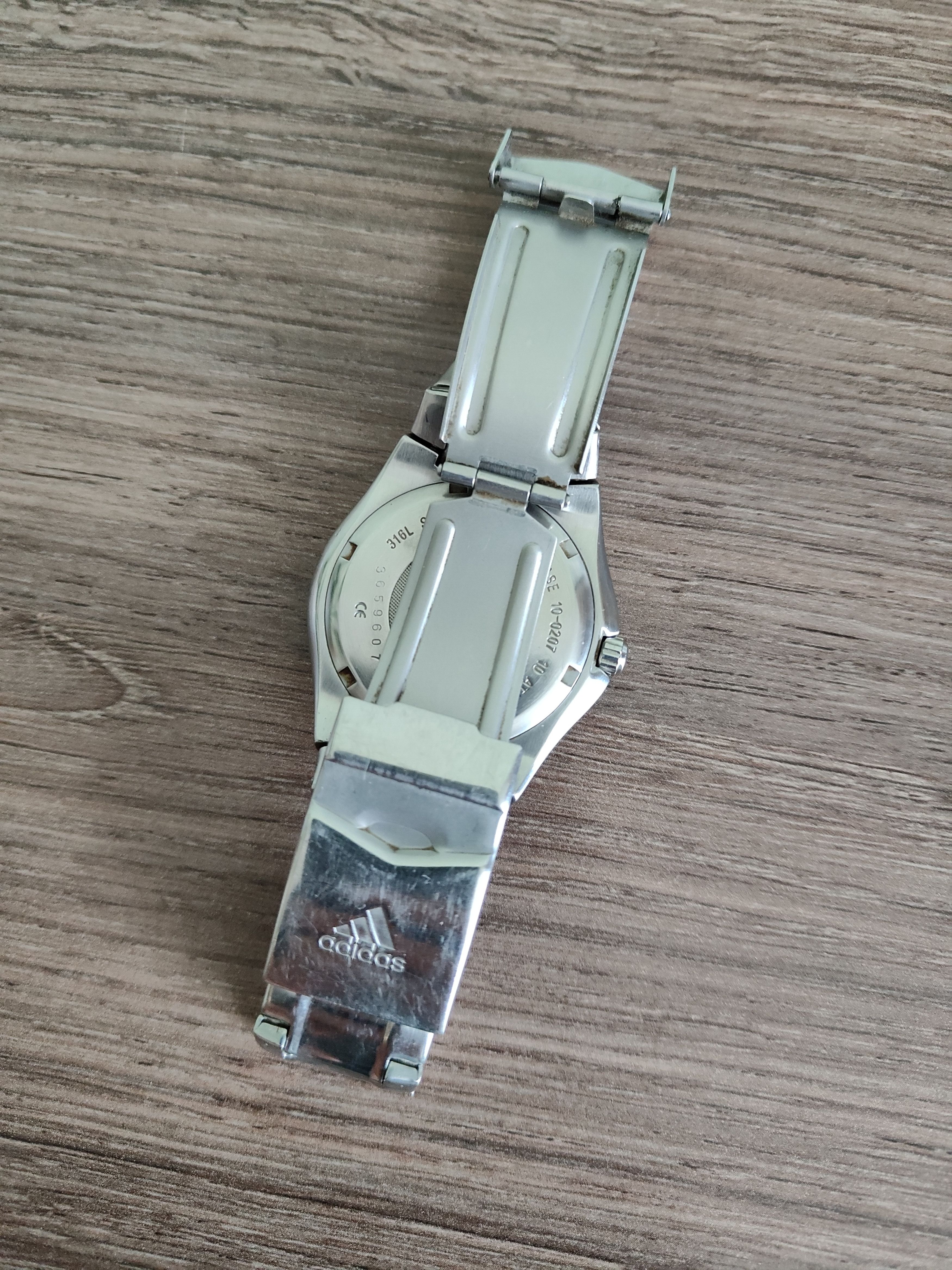 Adidas Vintage 90s Adidas Rare Watch Japane Movements Adidas 10 ATM Size ONE SIZE - 4 Thumbnail