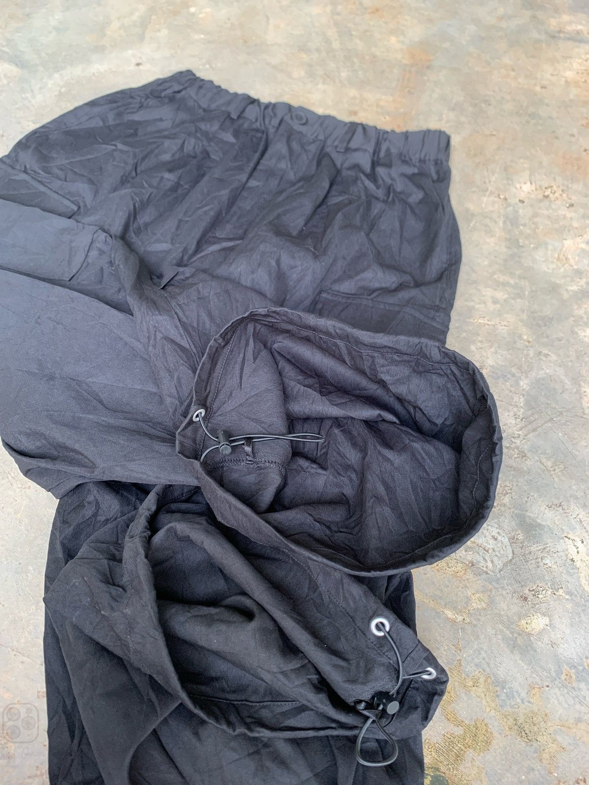 Other Yohji Yamamoto Style Cargo Confirm Black Pants Size US 28 / EU 44 - 6 Thumbnail