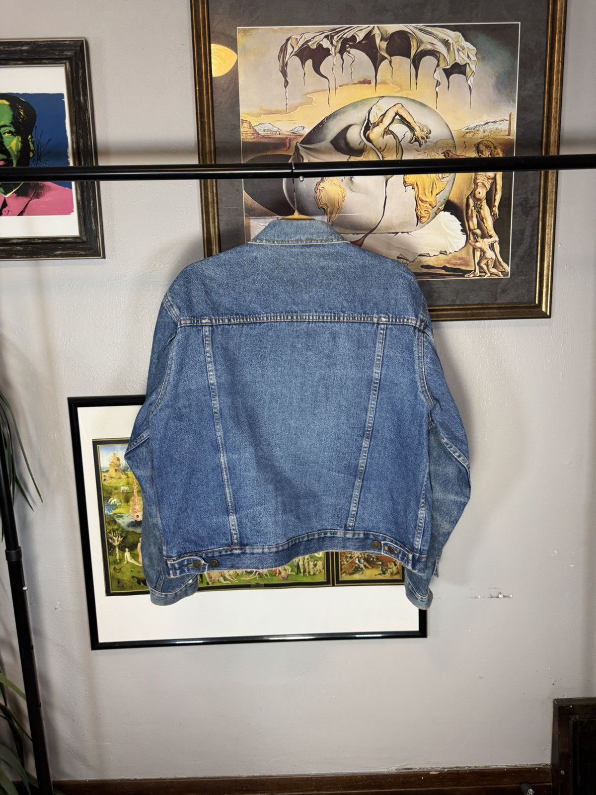 Vintage Vintage Light Blue Denim Jacket Size US XL / EU 56 / 4 - 2 Thumbnail