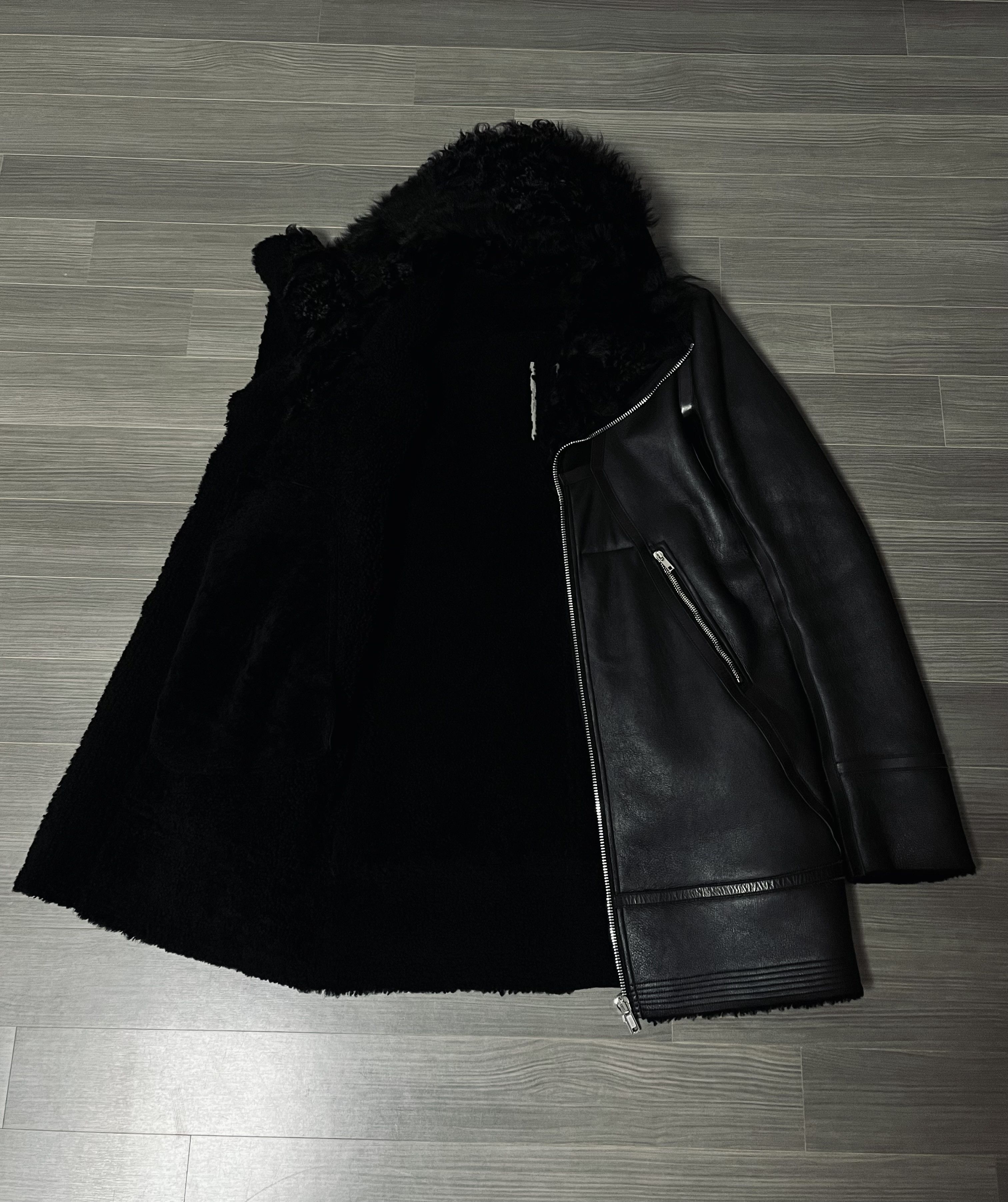 Rick Owens Rick Owens MASTODON Fur Shearling SHOWTEK Jacket Size US M / EU 48-50 / 2 - 4 Thumbnail