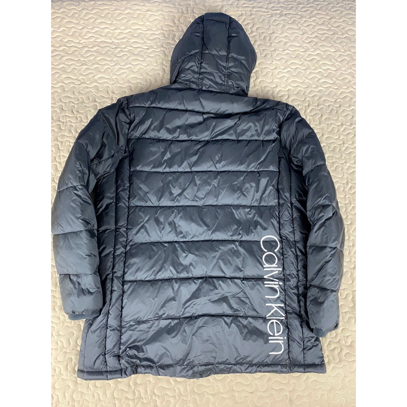 Calvin Klein Calvin Klein Hoodie Mens 2XL Black Puffer Jacket Coat Back Logo Size US XXL / EU 58 / 5 - 2 Thumbnail