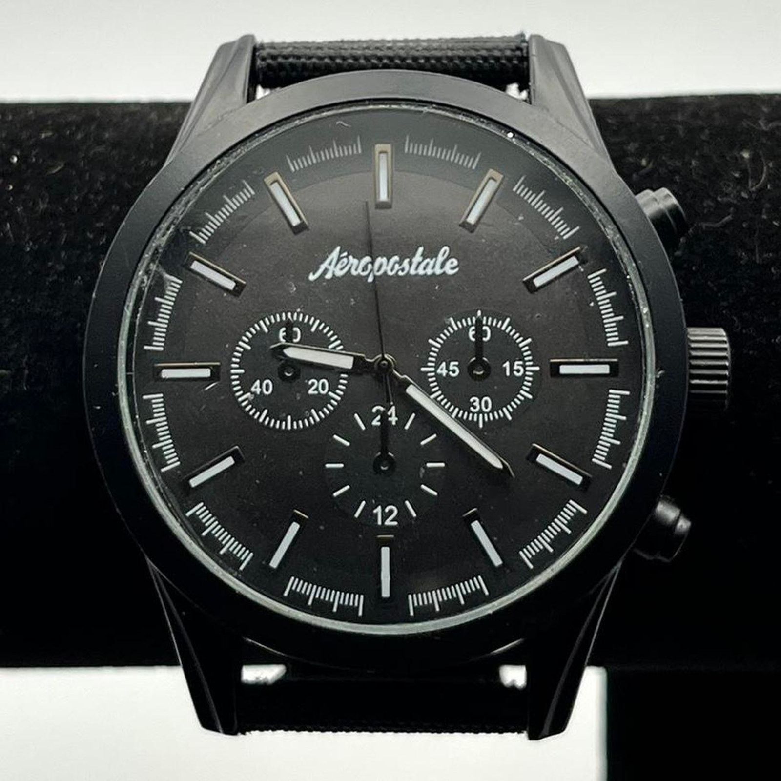 Aeropostale Black Aeropostale Men's Watch Size ONE SIZE - 2 Thumbnail