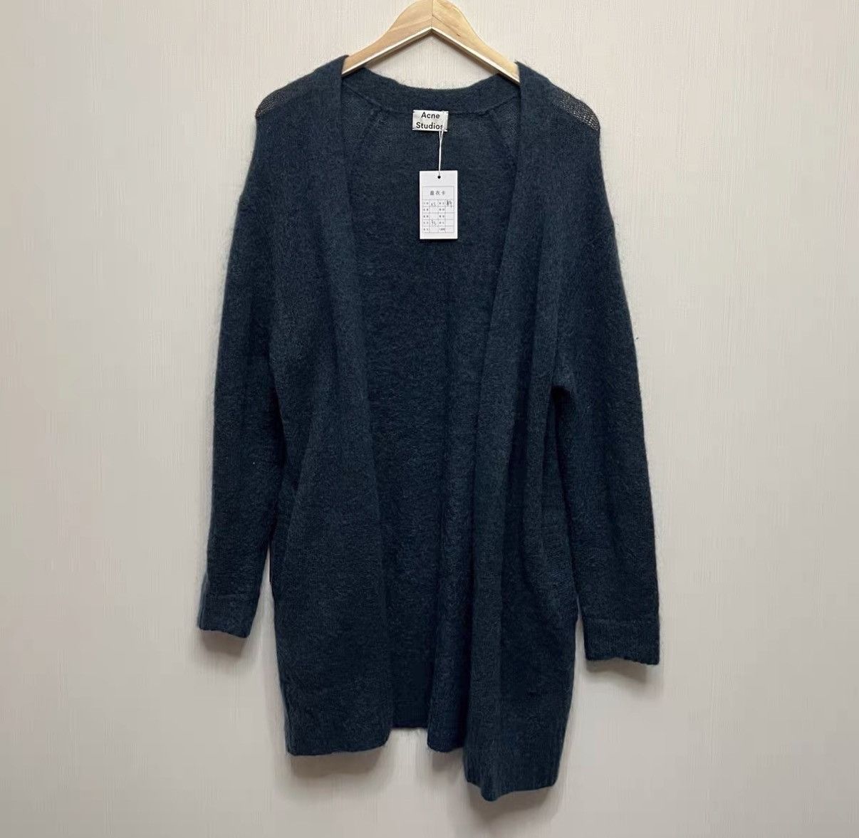 Acne Studios Acne Studios Wool Mohair Long Cardigan J42 Size US XS / EU 42 / 0 - 1 Thumbnail