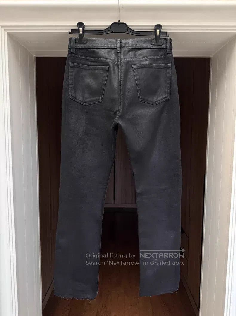 Helmut Lang Helmut Lang Waxed Black Denim Pants Size US 28 / EU 44 - 5 Thumbnail