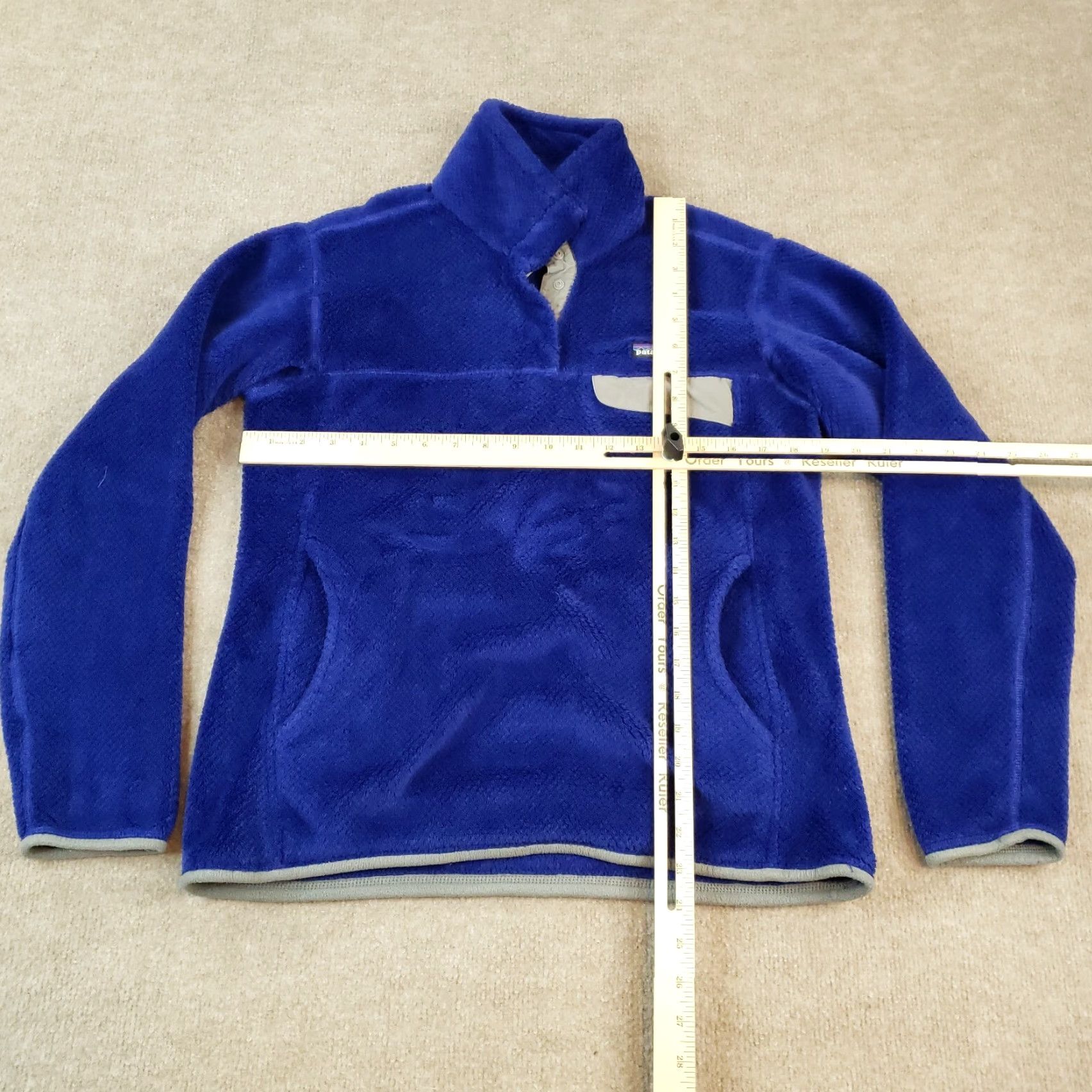 Patagonia Patagonia Re-Tool Jacket Womens M Blue 1/4 Zip Sweater Mock Neck Y2K Jacket Women Blue M Patagonia Re-Tool JACKET 1/4 Zip Casual Outdoor Womens Size M / US 6-8 / IT 42-44 - 2 Thumbnail