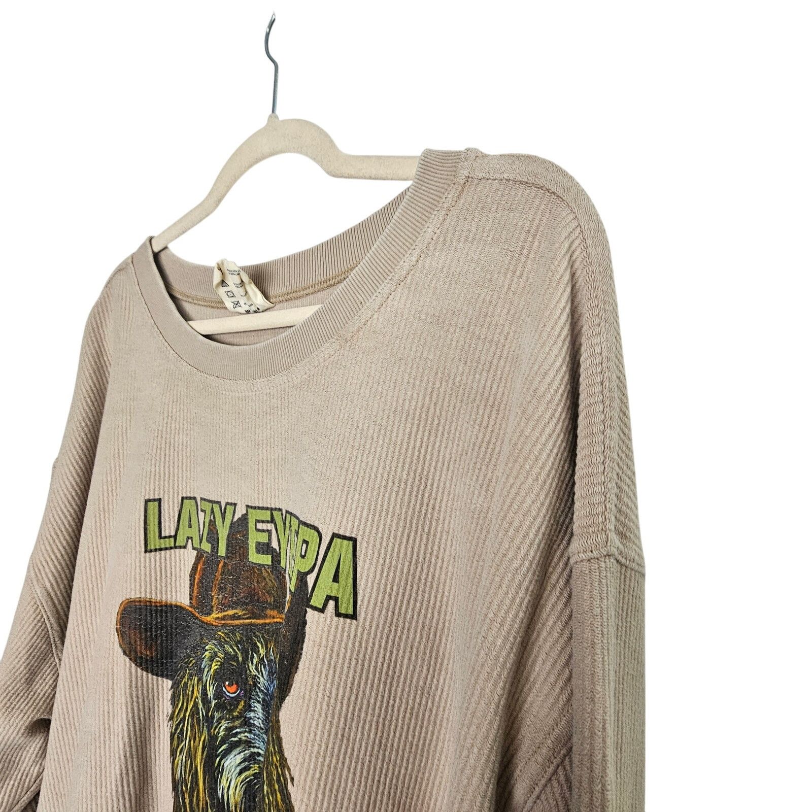 Lone Flag Lone Rock Lariat Lodge Brewing Co Mens Sweater Sz XL Graphic Size US XL / EU 56 / 4 - 5 Thumbnail