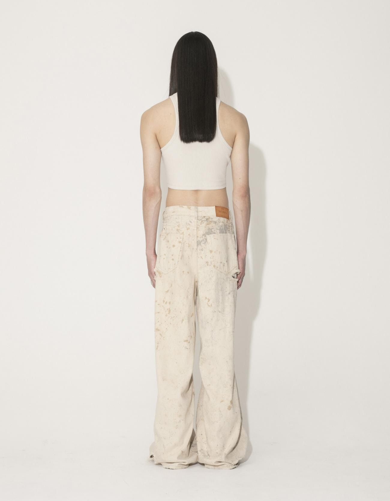 Han Kjobenhavn !DS! SS23 Han Kjobenhavn Light Ribbed Cropped Racer Top Size US M / EU 48-50 / 2 - 6 Thumbnail