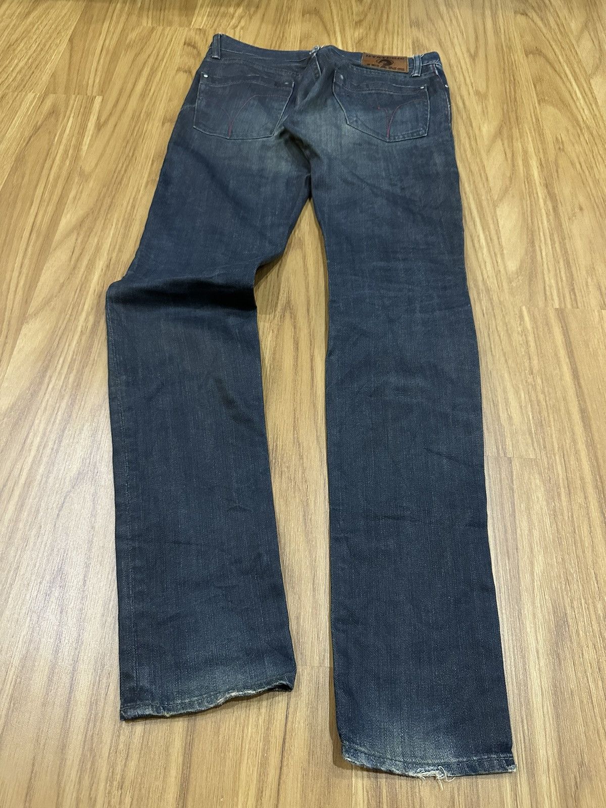 Hysteric Glamour Hysteric Glamour Waxed Distressed Knee Denim Size US 28 / EU 44 - 4 Thumbnail