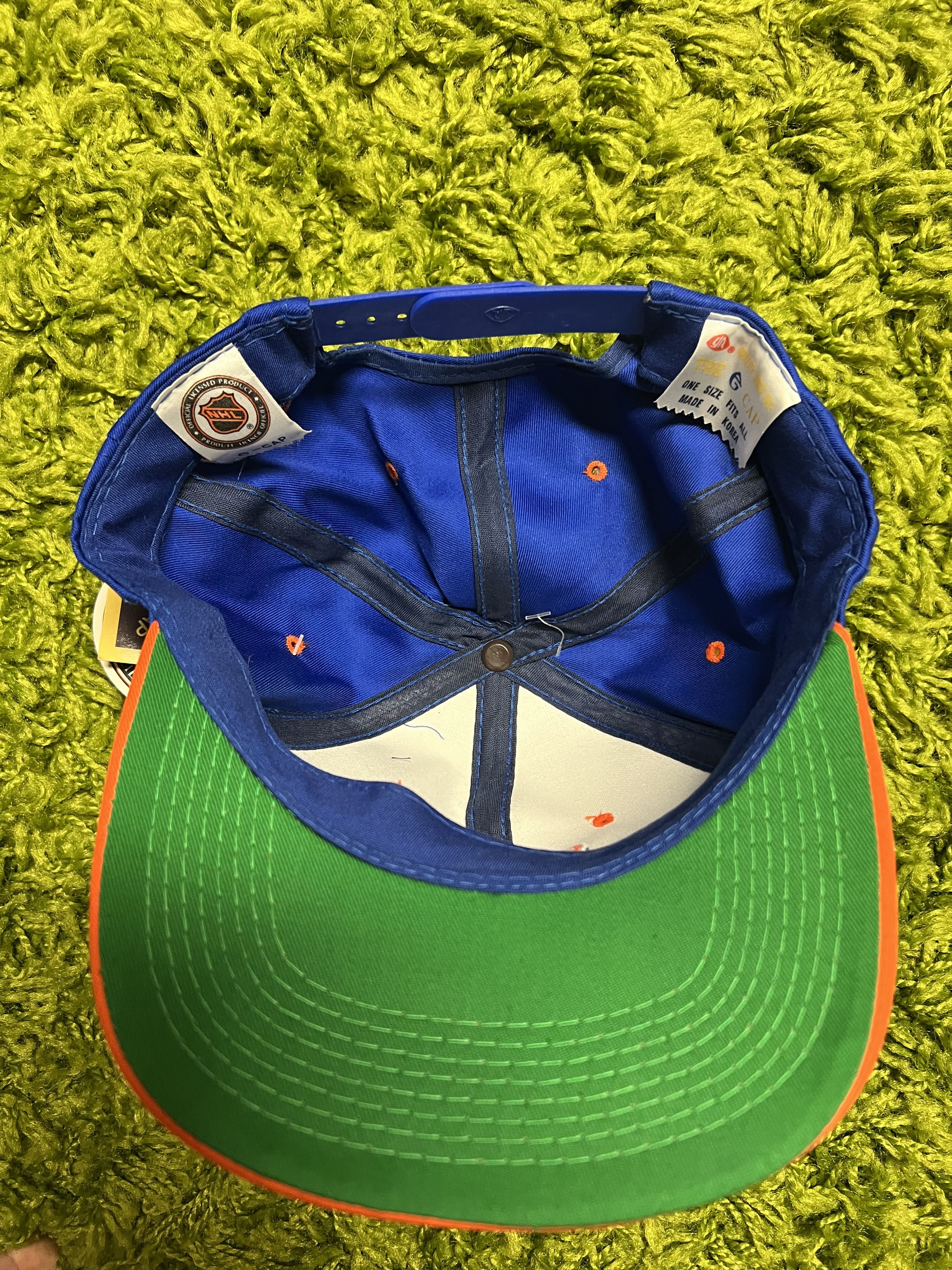 NHL × Vintage Vintage NEW YORK ISLANDERS The G CAP HAT Size ONE SIZE - 7 Thumbnail