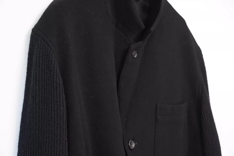 Yohji Yamamoto Yohji YamamotoKnit panel-blend jacket 2503-Nextarrow Size US L / EU 52-54 / 3 - 3 Thumbnail