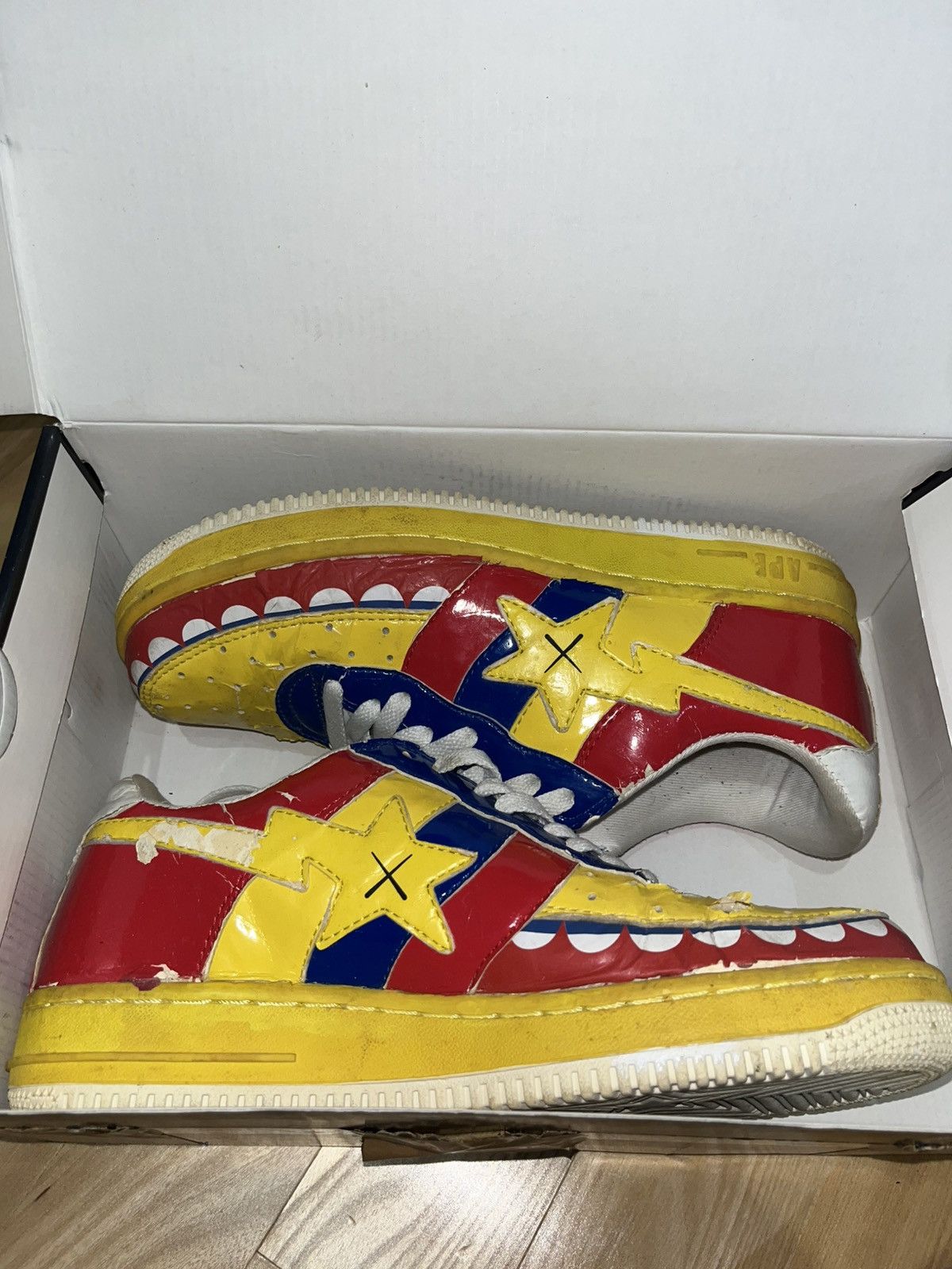 Bape × Kaws bape x kaws sta Size US 8 / EU 41 - 1 Thumbnail